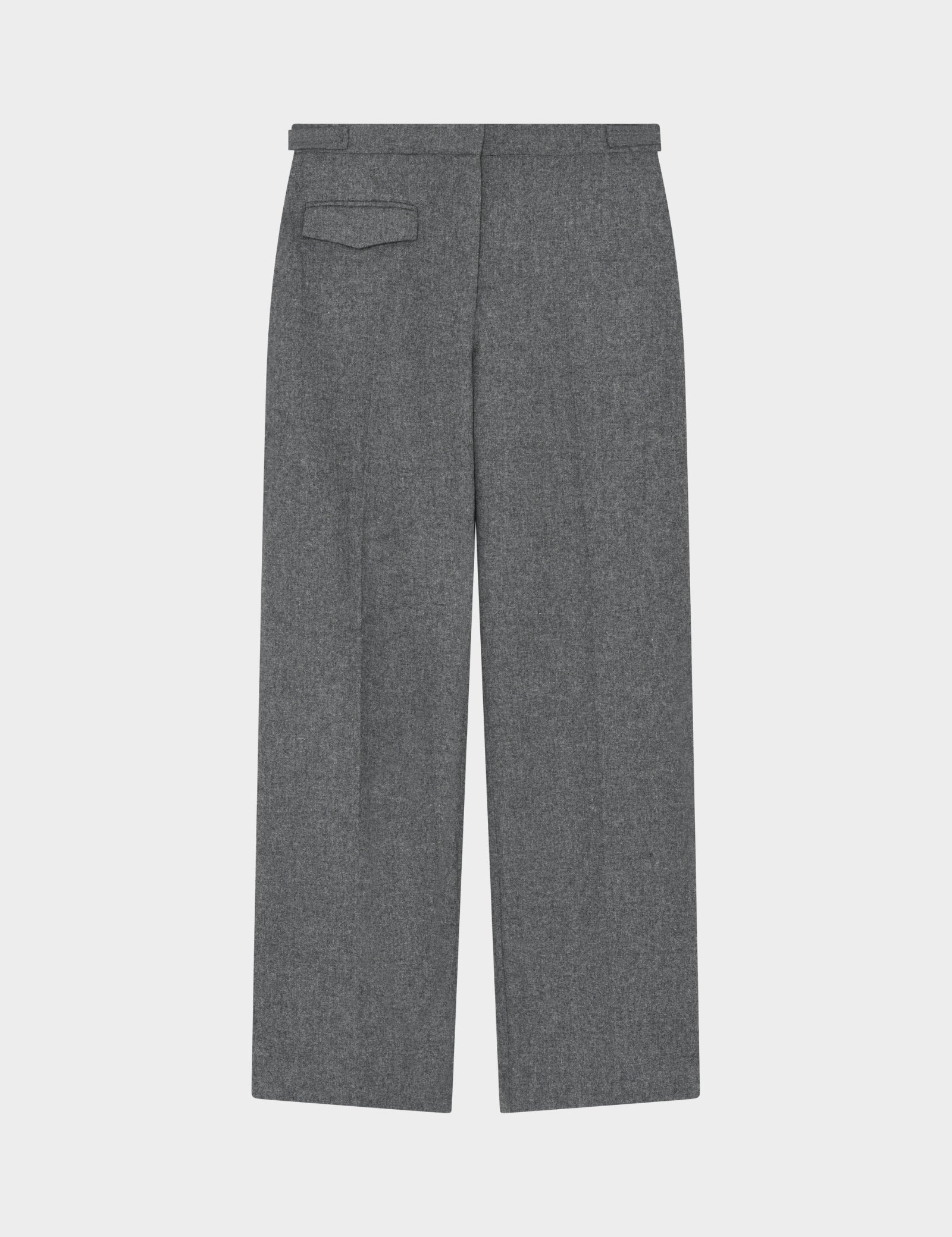 DAY Birger ét Mikkelsen Thalia - Melange Wool Pants 500006 MEDIUM GREY MELANGE