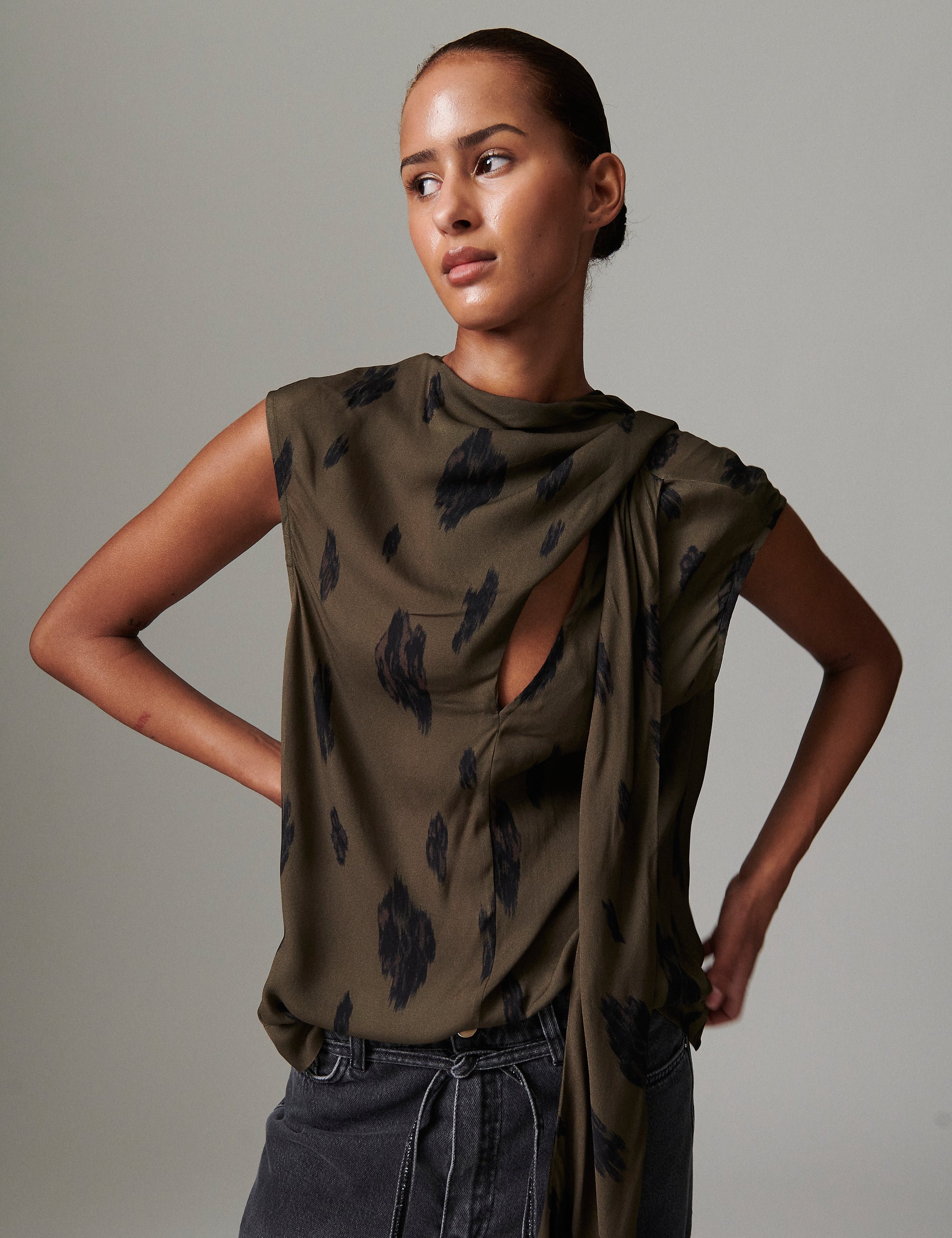 DAY Birger ét Mikkelsen Timett - Abstract Animal Tops & T-Shirts 500154 ABSTRACT ANIMAL