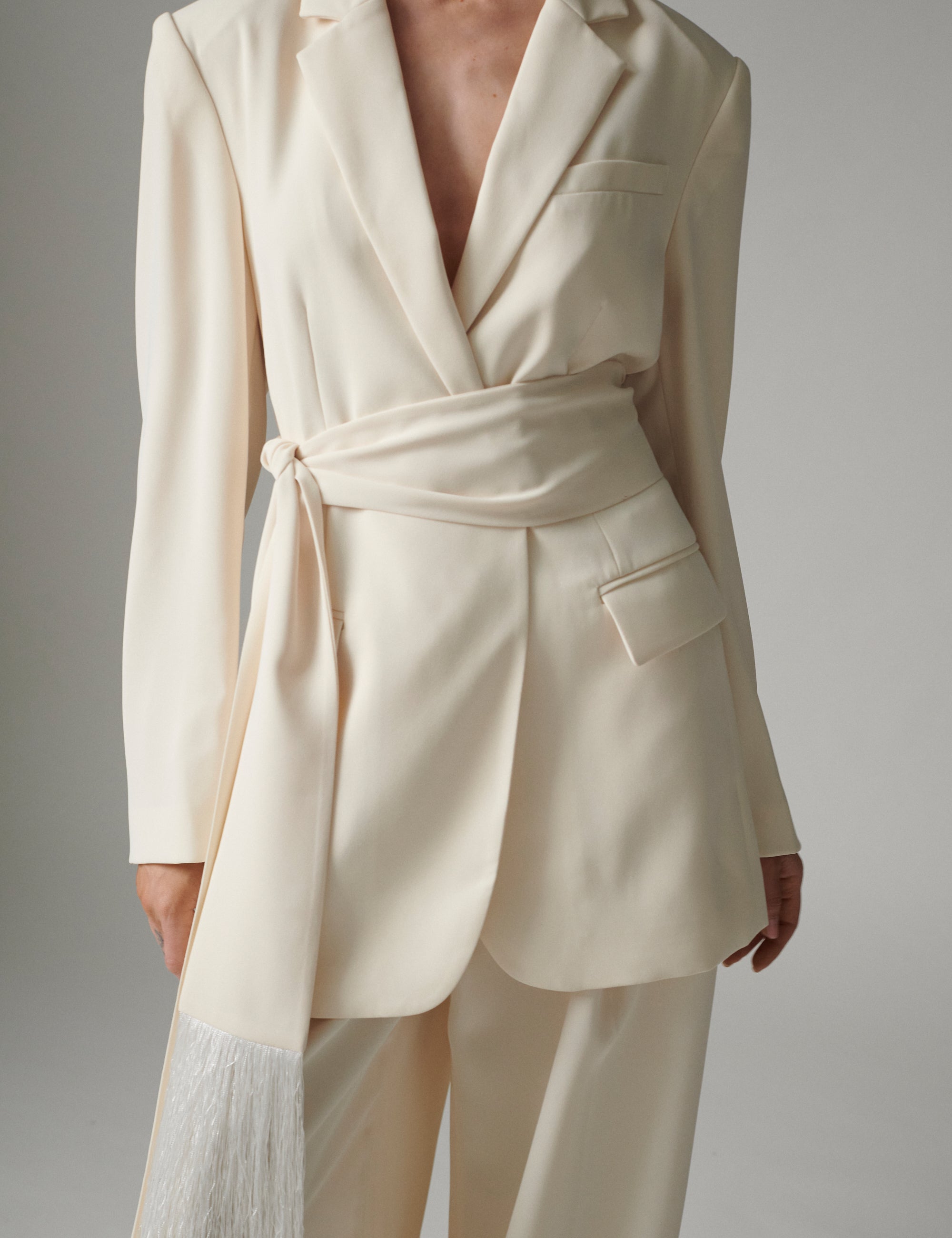 DAY Birger ét Mikkelsen Tory - Classic Gabardine - Tørklæde Tørklæde 01002 Ivory Shade