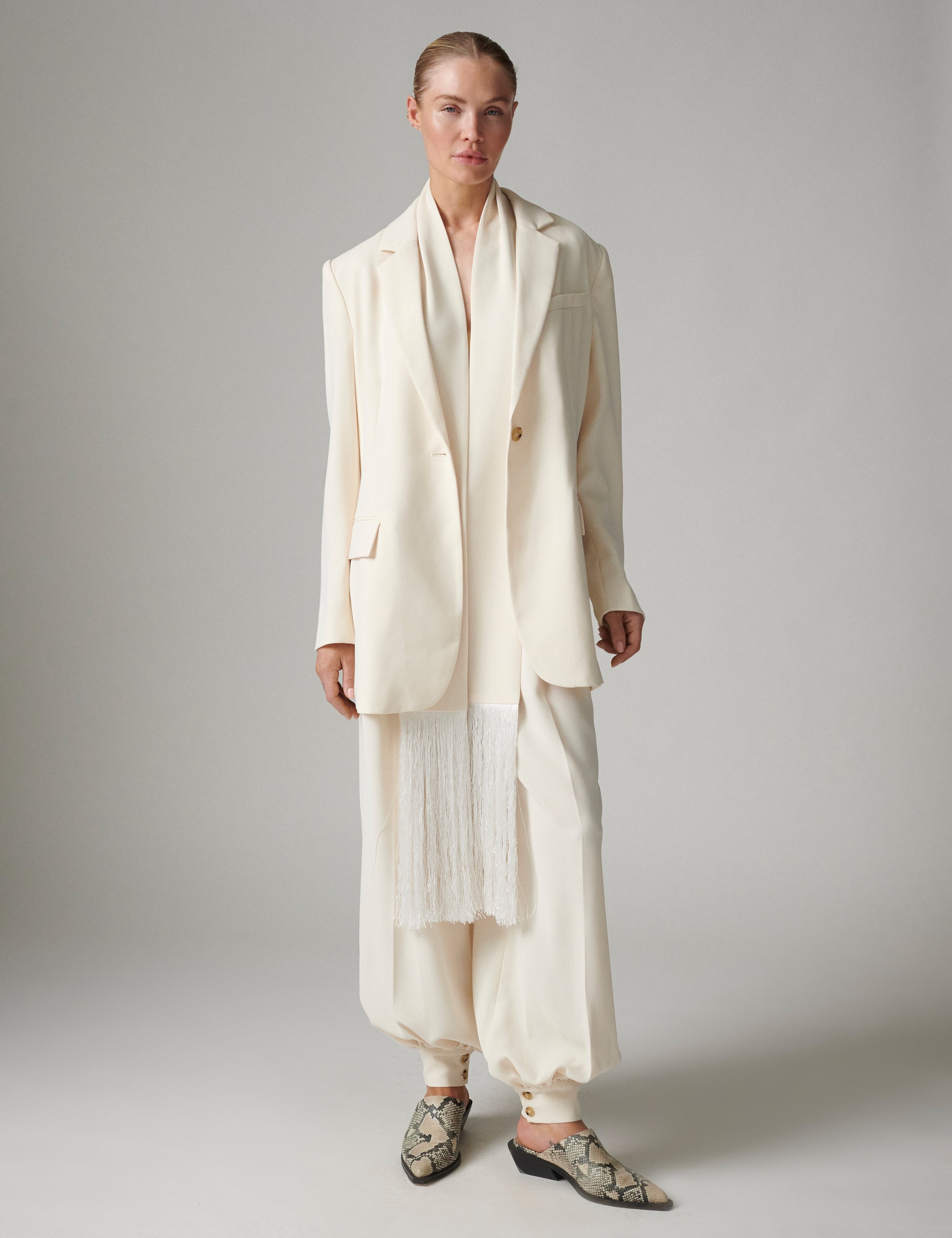 DAY Birger ét Mikkelsen Tory - Classic Gabardine - Tørklæde Tørklæde 01002 Ivory Shade