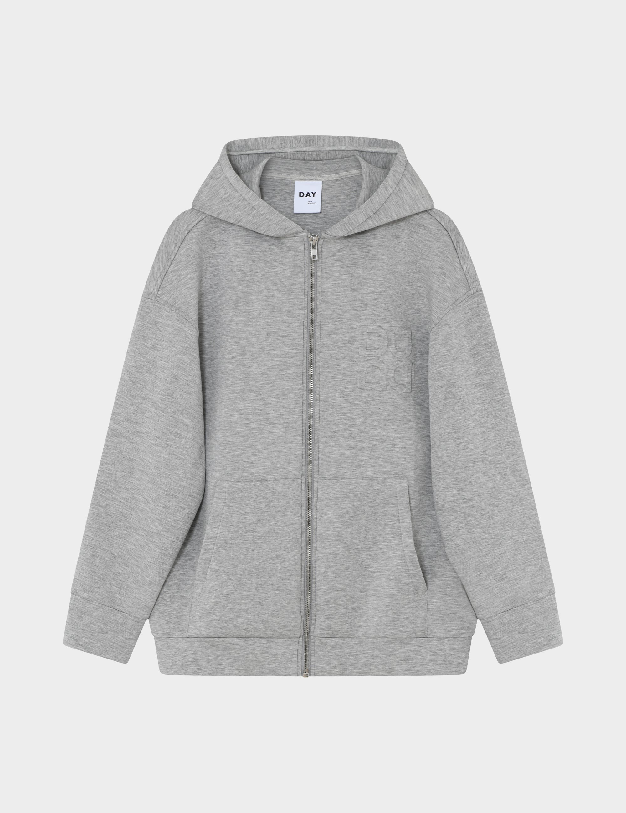 DAY Birger ét Mikkelsen DAYVincy - Scuba Cardigan 500056 Grey Melange