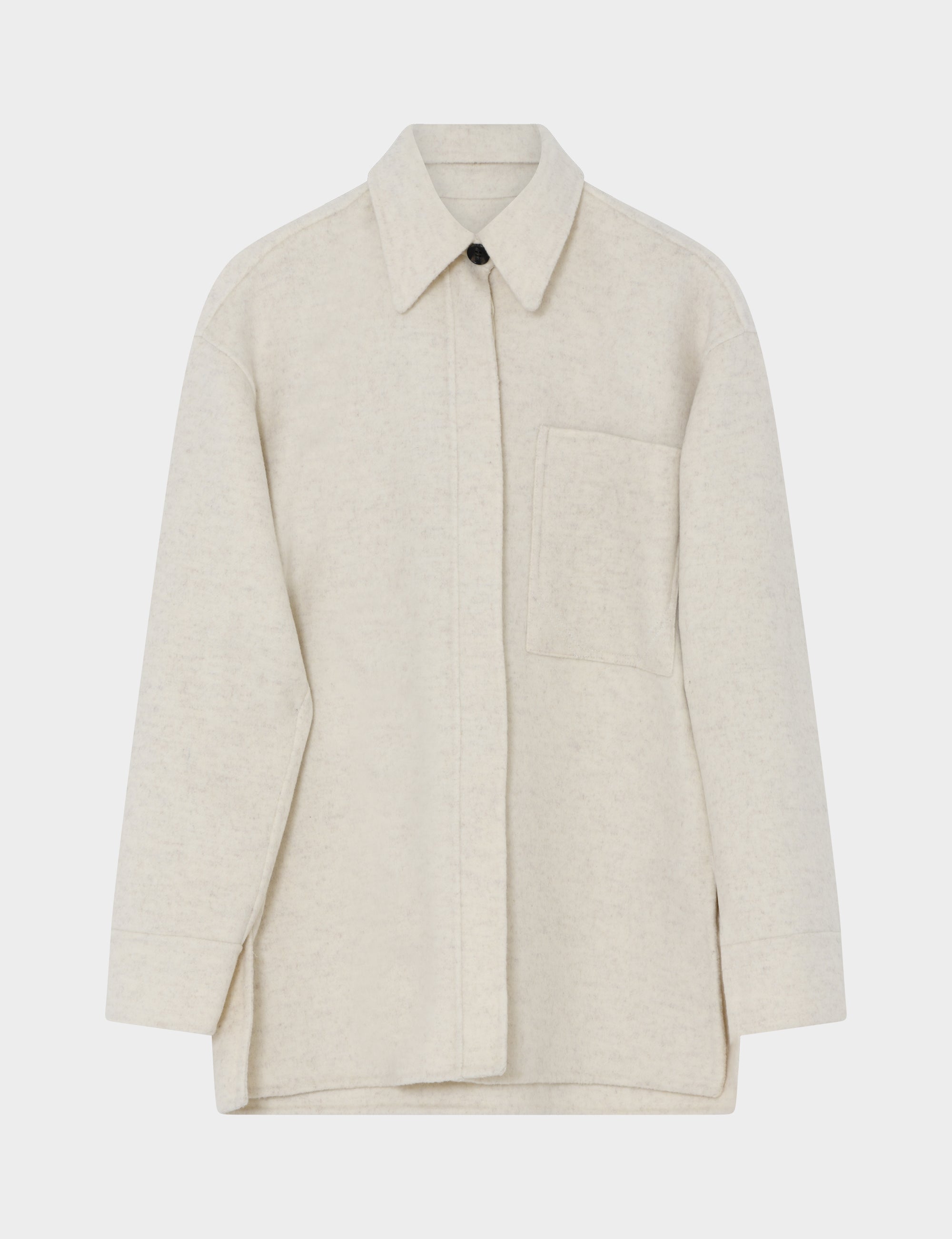 DAY Birger ét Mikkelsen Vivian - Double Faced Wool Jakke 500174 JETSTREAM MELANGE