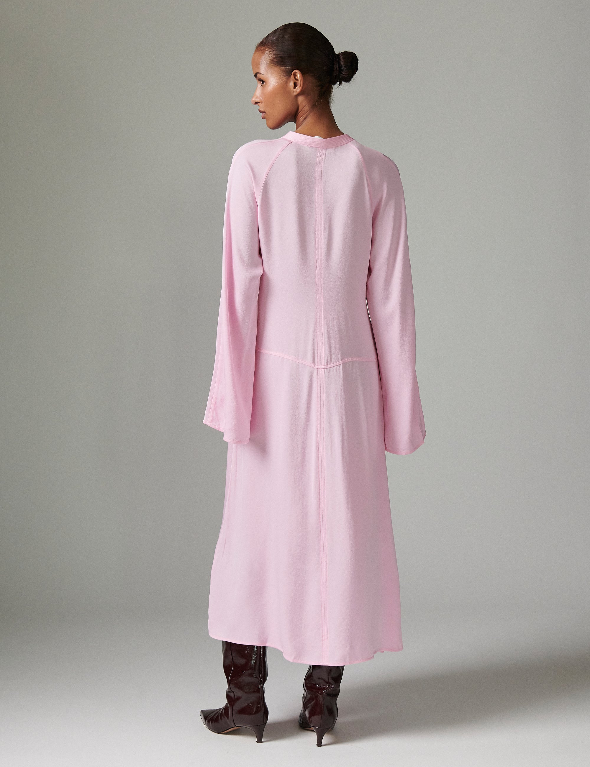 DAY Birger ét Mikkelsen Walker - Matte Crepe Kjole 132806 PINK LADY