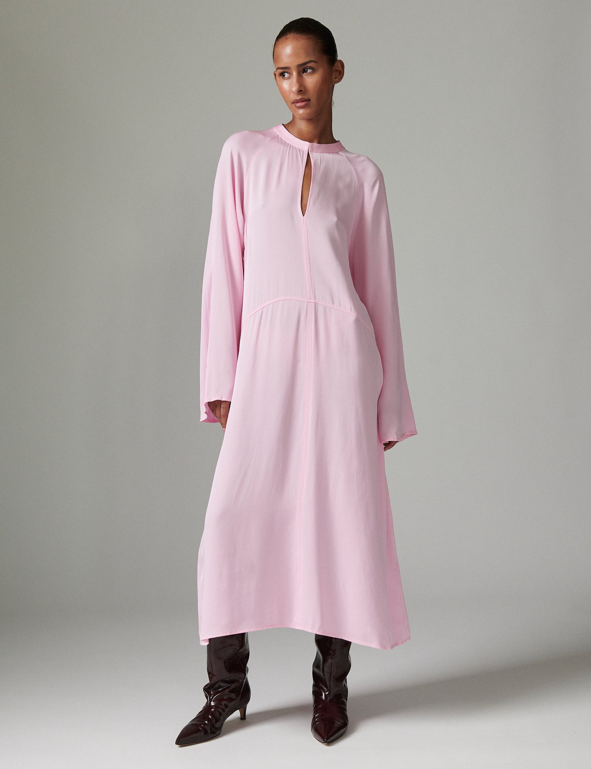 DAY Birger ét Mikkelsen Walker - Matte Crepe Kjole 132806 PINK LADY