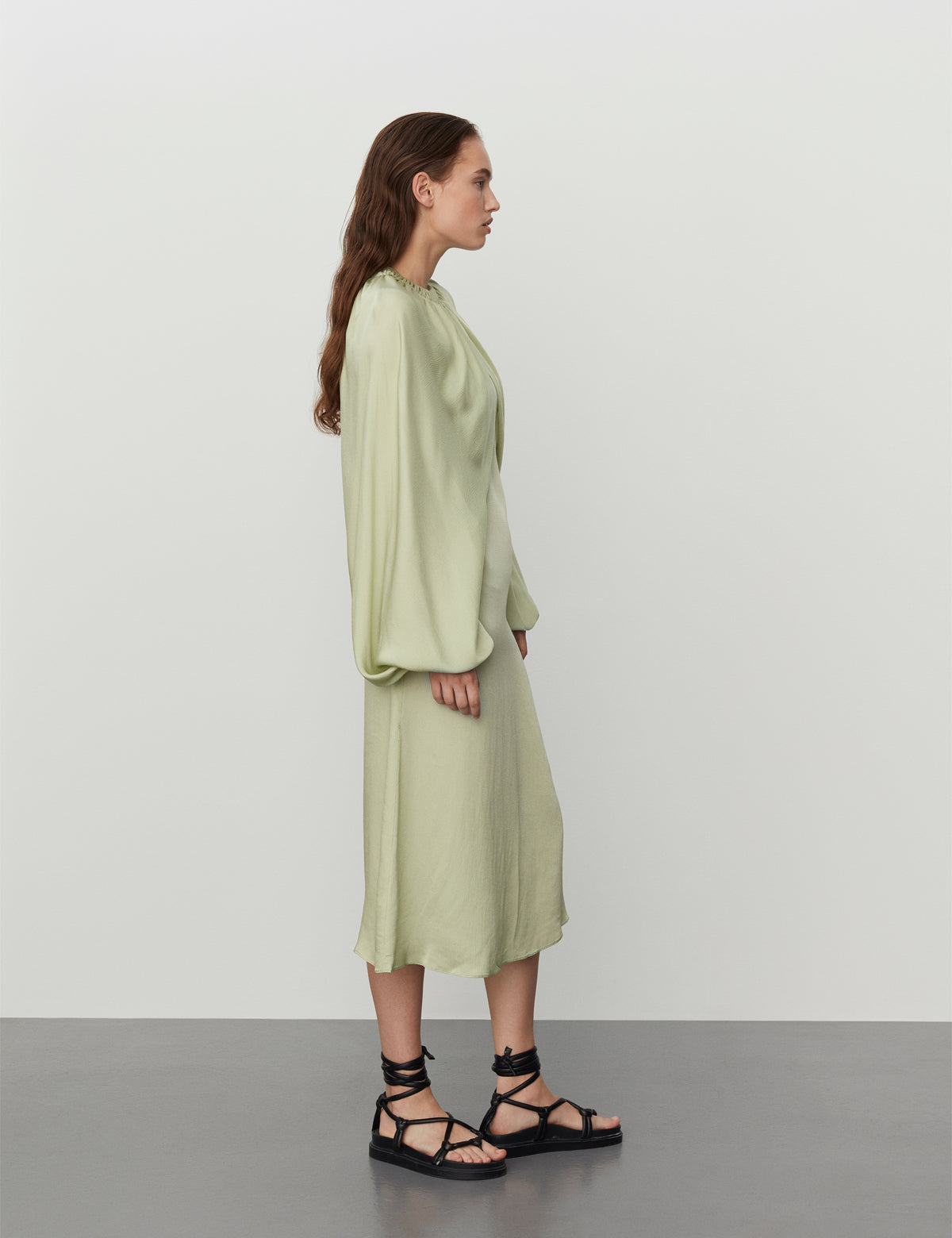 DAY Birger ét Mikkelsen Whitney - Fluid Texture Kjole 140114 CELADON GREEN