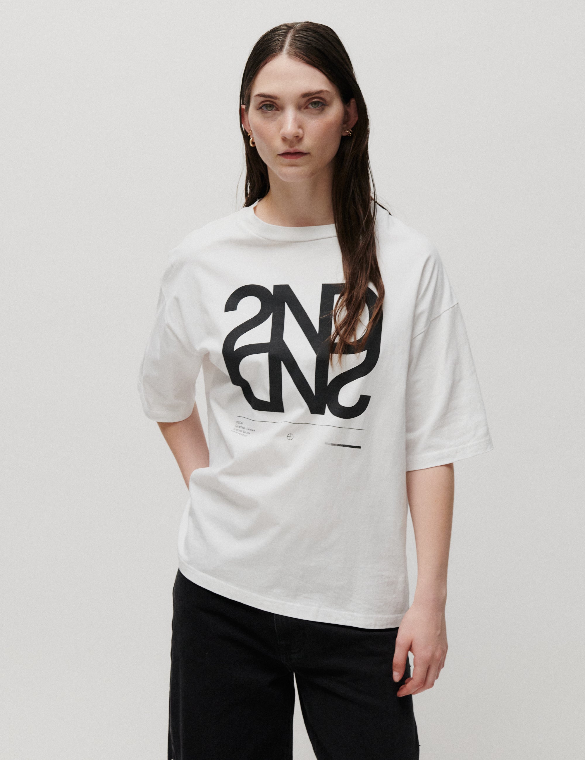 2NDDAY 2NDArall - Midweight Jersey - T-shirt T-shirt 114001 Brilliant White