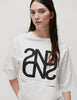 2NDArall - Midweight Jersey - T-shirt - Brilliant White