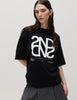 2NDArall - Midweight Jersey - T-shirt - Black