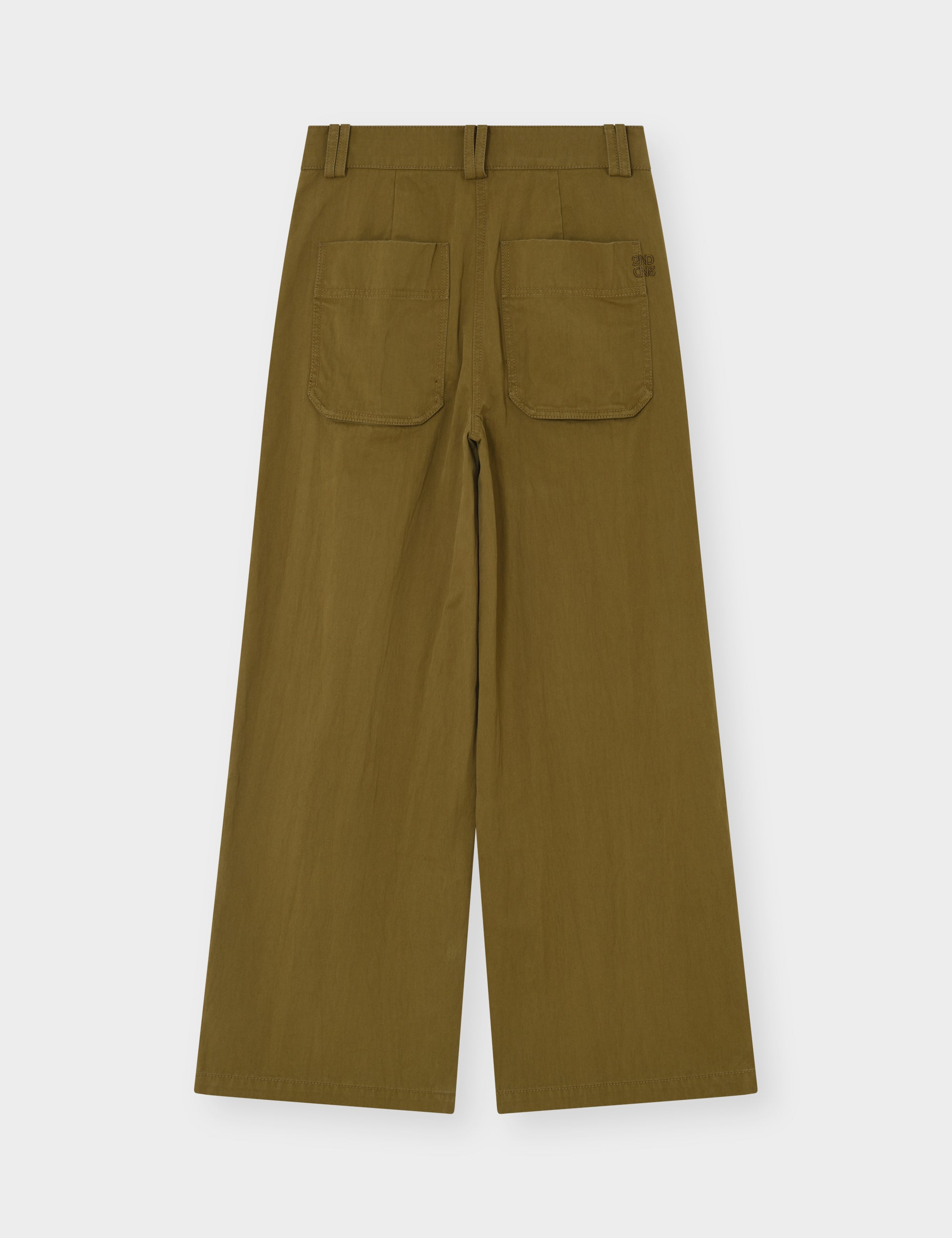 2NDDAY 2NDArlert - Firm Cotton - Bukser Bukser 180627 Fir Green