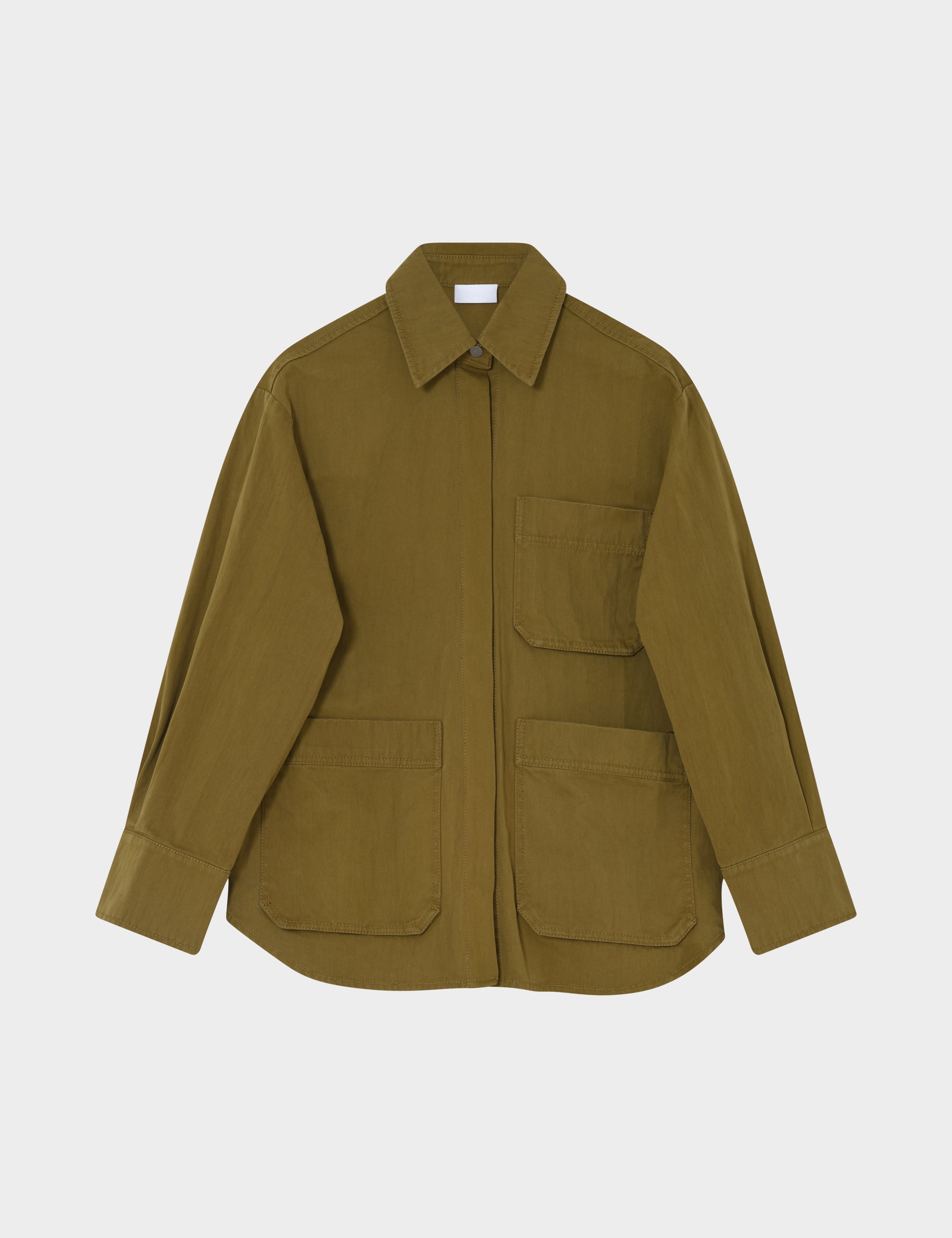 2NDDAY 2NDBrucia - Firm Cotton - Skjorte Bluse 180627 Fir Green