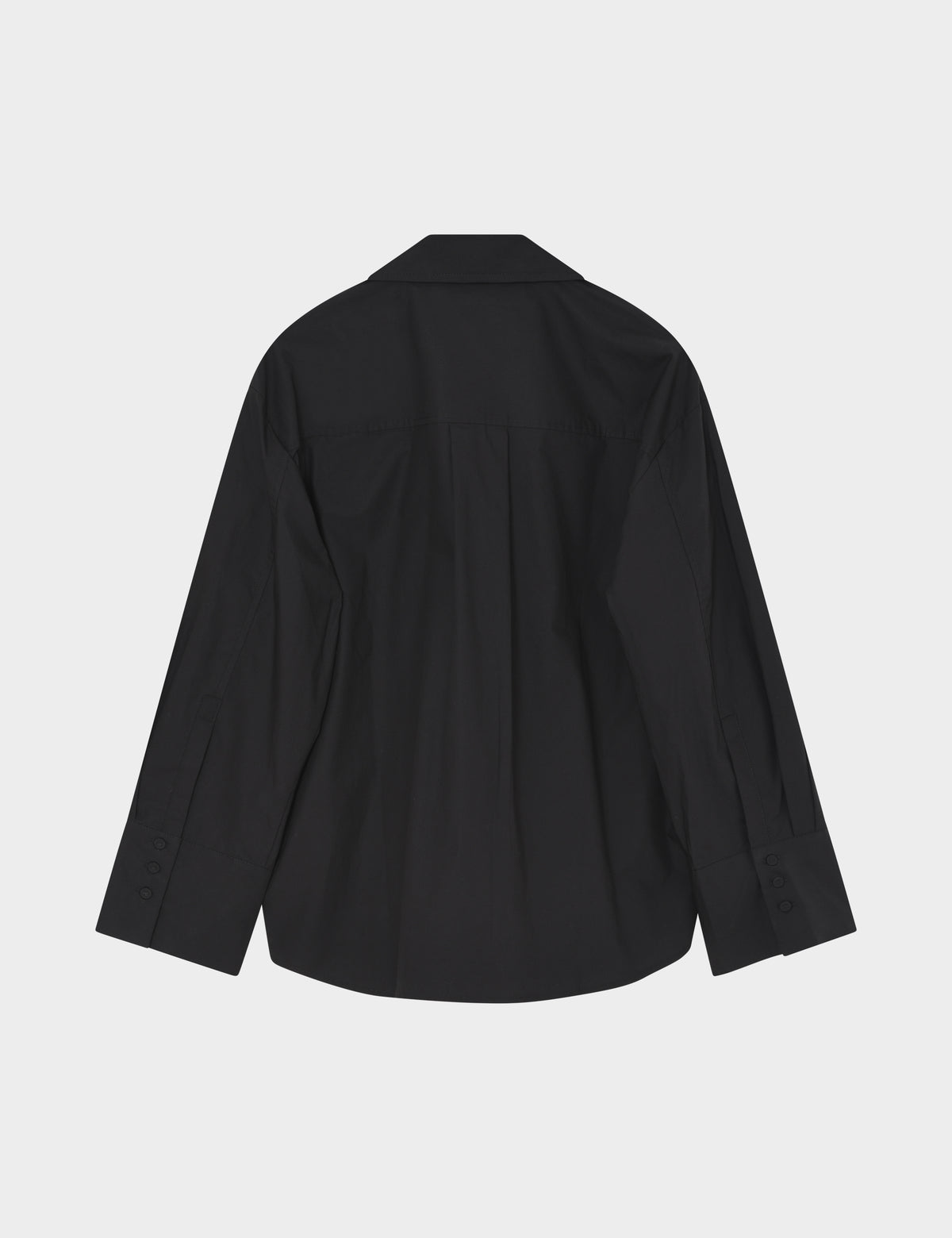 2NDDAY 2NDFern - Crispy Poplin - Skjorte Bluse 190303 Black