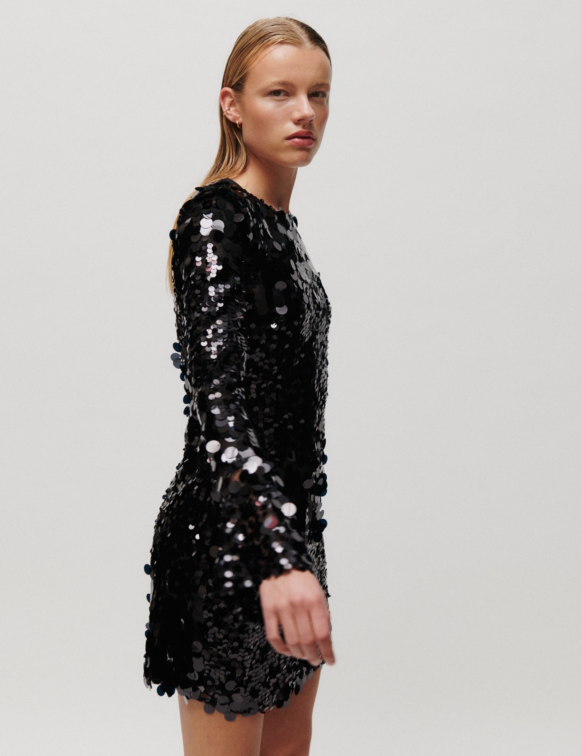 2NDDAY 2NDHira - Glitzy Sequin - Kjole Kjole 190303 Black