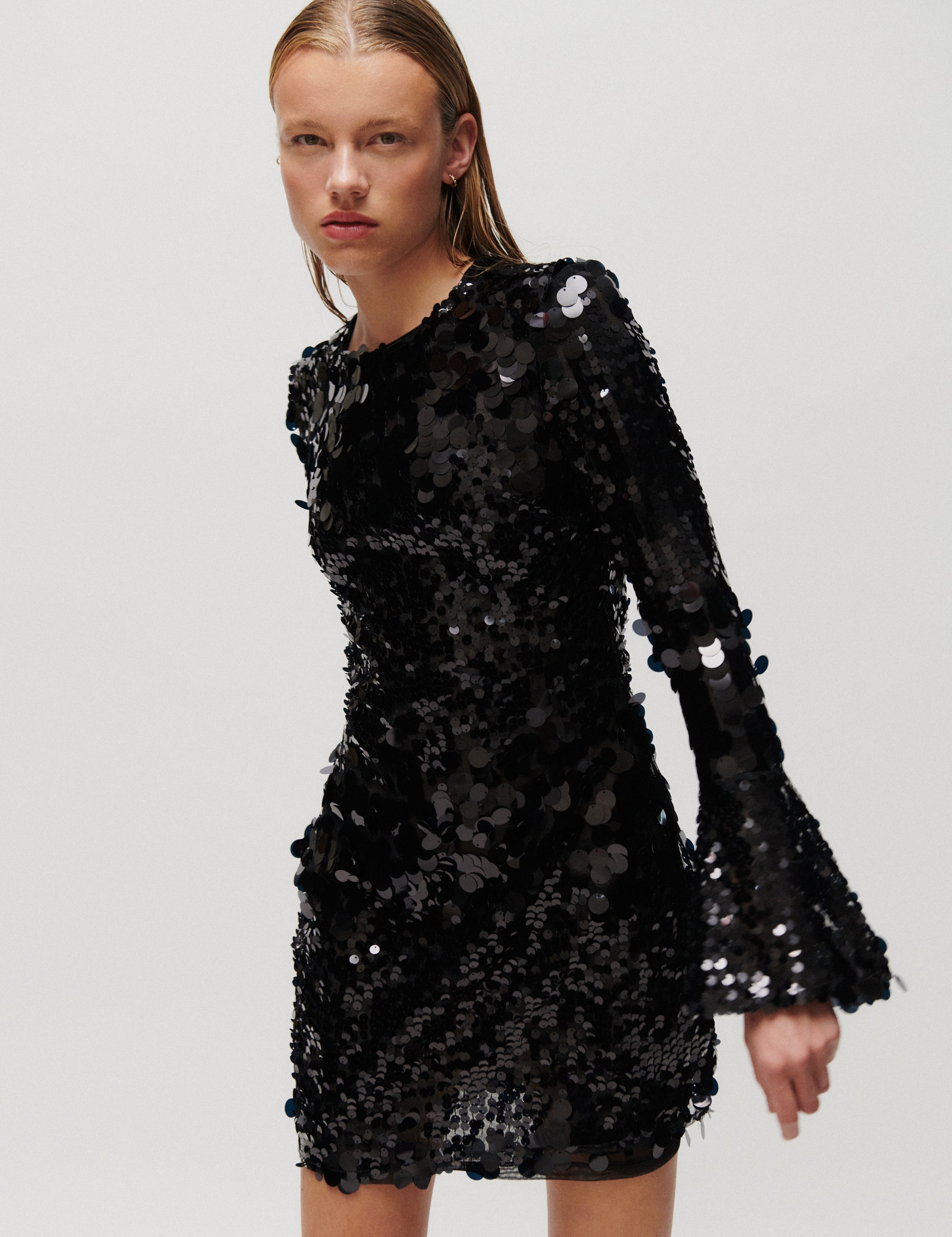 2NDDAY 2NDHira - Glitzy Sequin - Kjole Kjole 190303 Black
