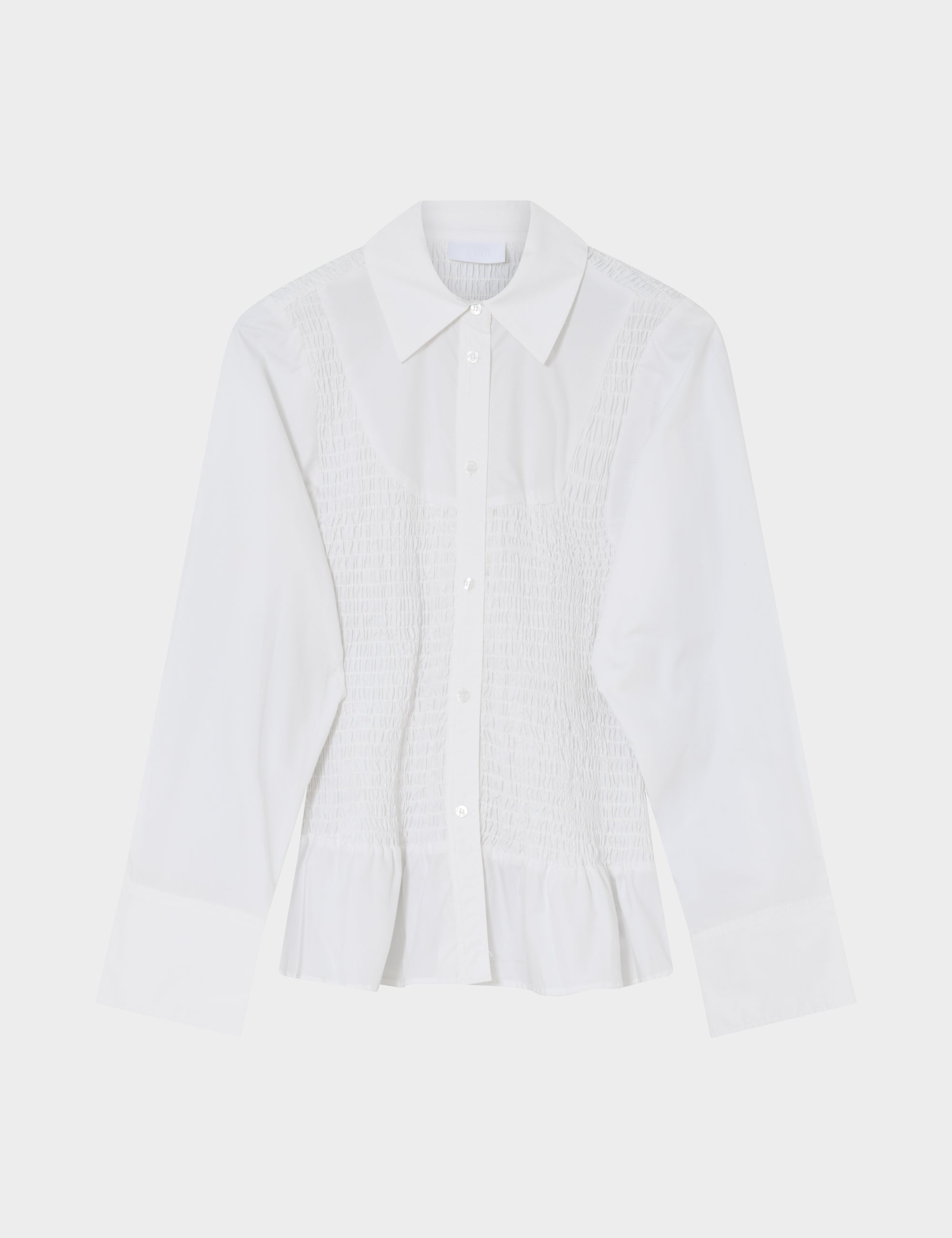2NDDAY 2NDJoda - Crispy Poplin - Skjorte Bluse 114001 Brilliant White