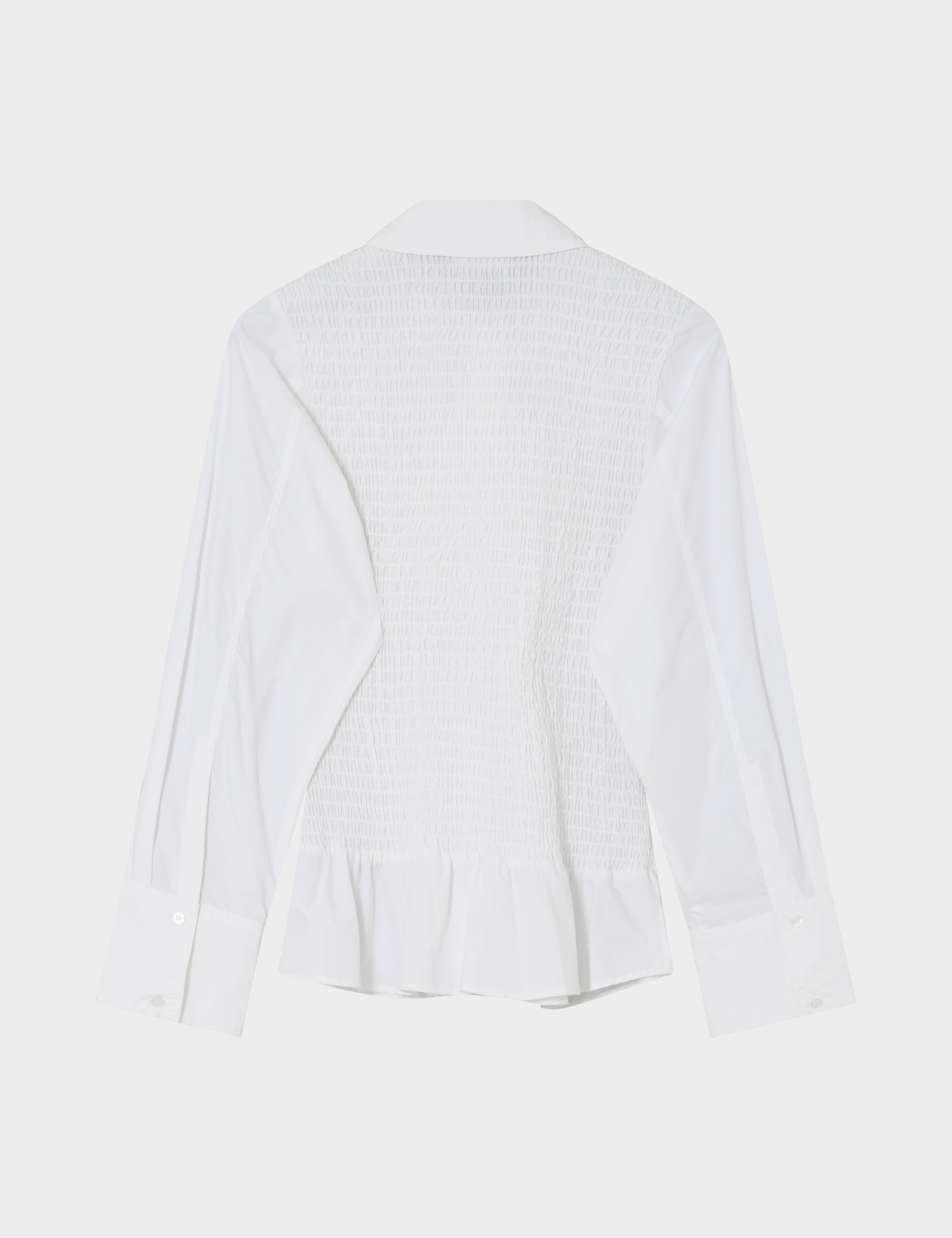 2NDDAY 2NDJoda - Crispy Poplin - Skjorte Bluse 114001 Brilliant White