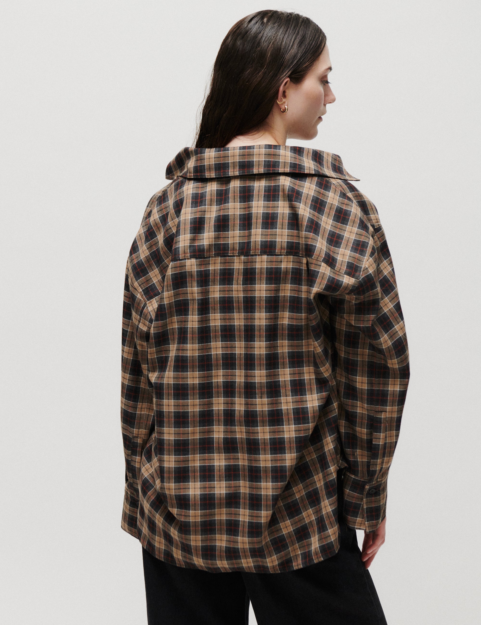 2NDDAY 2NDManny - Classic Flannel - Skjorte Bluse 191234 Rocky Road