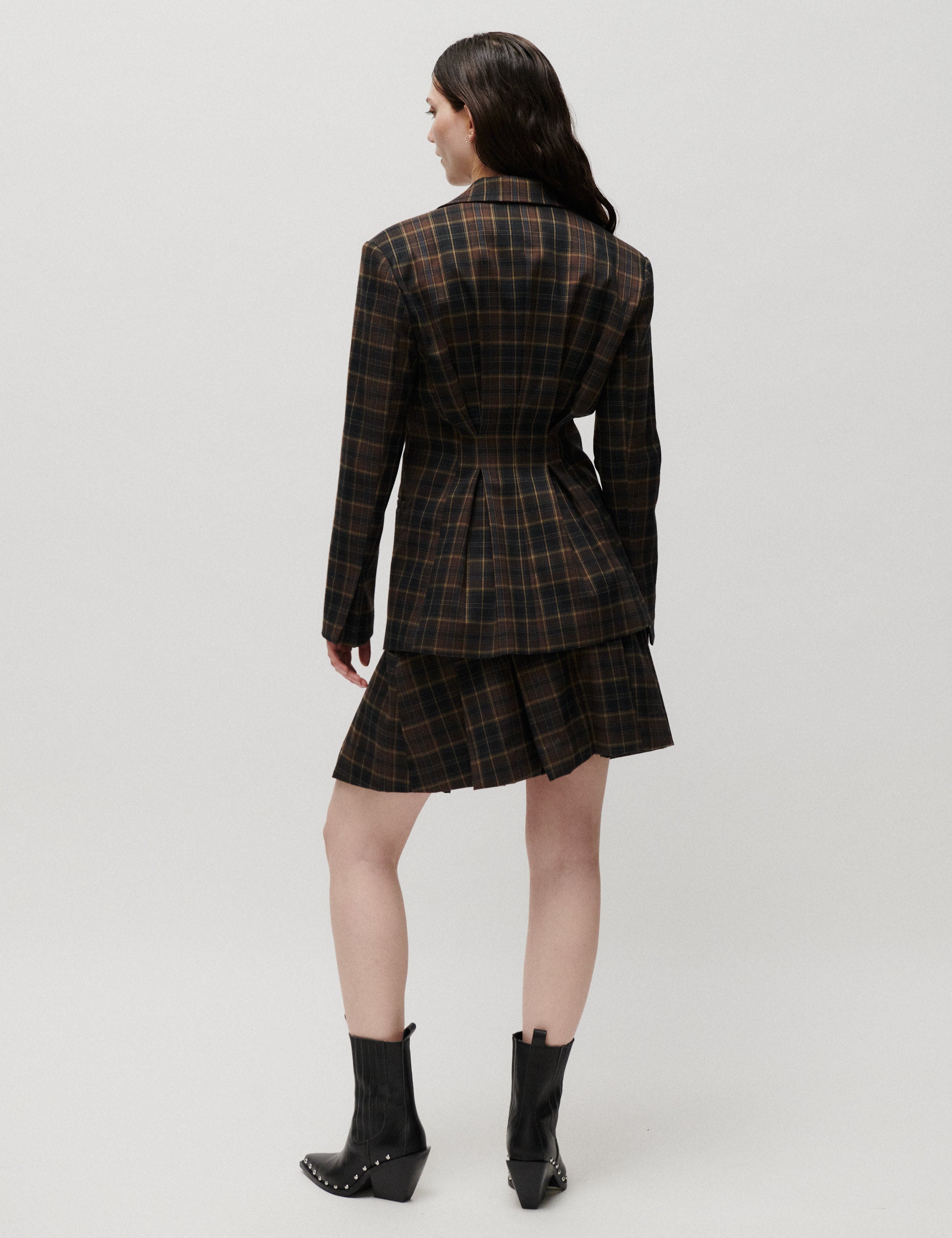 2NDDAY 2NDMatilda - Modern Checks Skirt 420164 Java Check