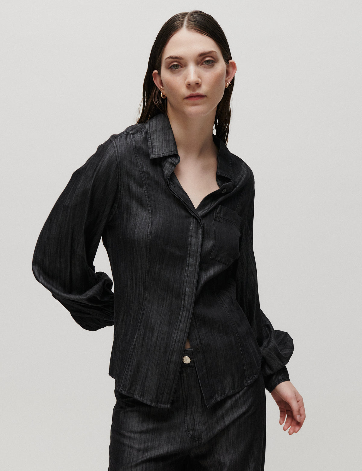 2NDDAY 2NDOem - Tenca Feel - Skjorter Bluse 190303 Black