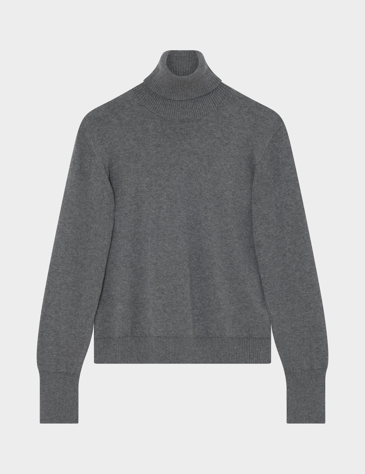2NDDAY 2NDPorto - Soft Wool Sweater 11991 Medium Grey Mel.