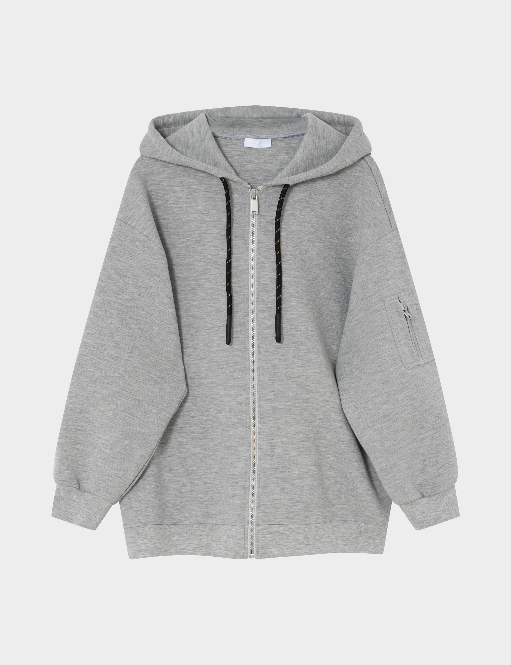 2NDDAY 2NDRedford - Scuba - Hoodie Hættetrøje DARK GREY MELANGE