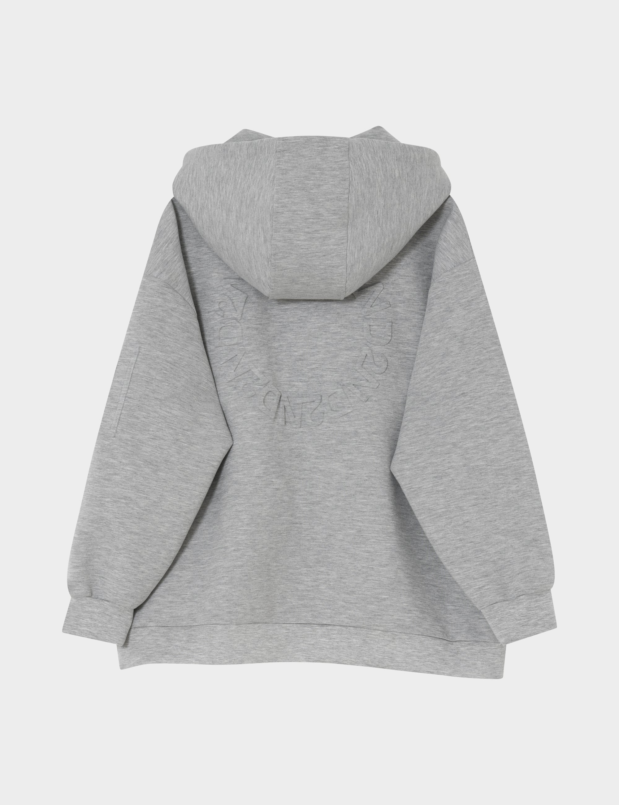 2NDDAY 2NDRedford - Scuba - Hoodie Hættetrøje DARK GREY MELANGE