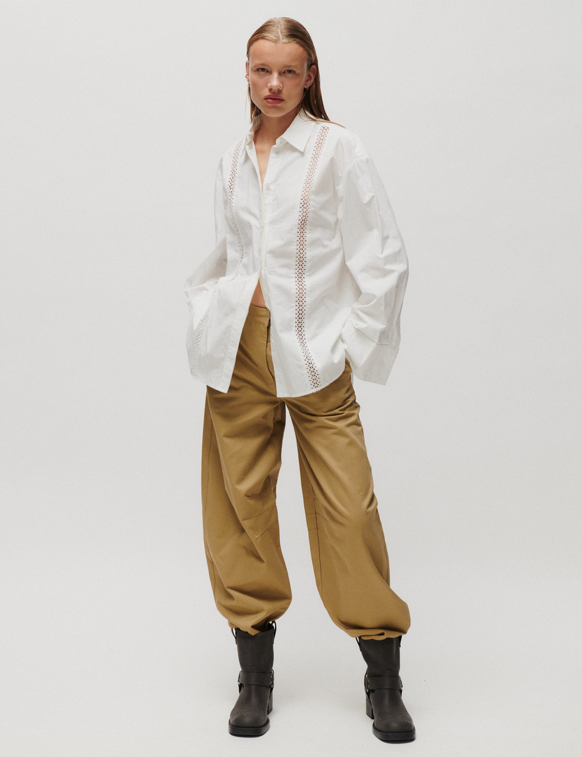 2NDDAY 2NDRordas - Crispy Poplin - Skjorter Bluse 114001 Brilliant White