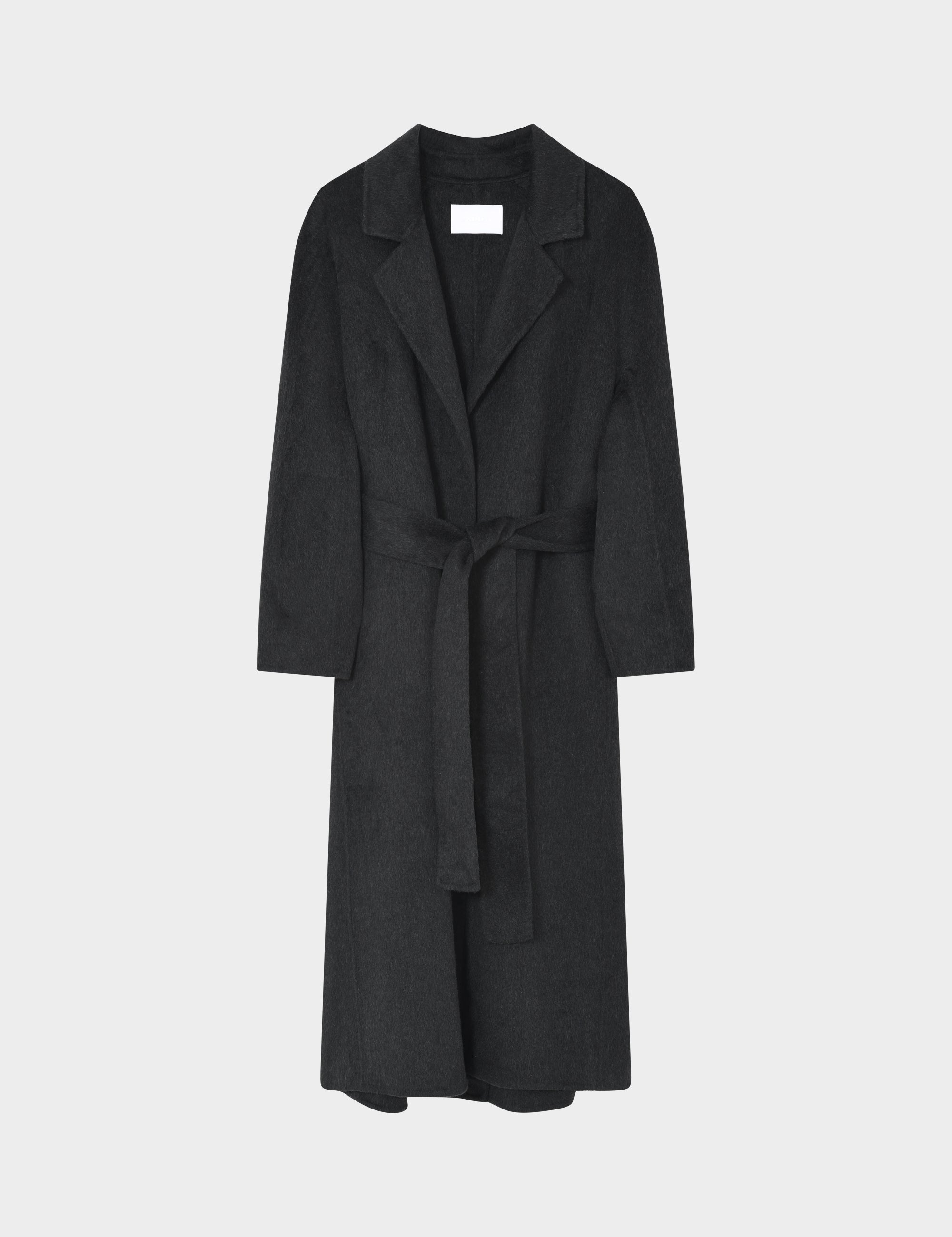 2NDDAY 2NDSloane - Hairy Wool - Frakke Frakke 190303 Black