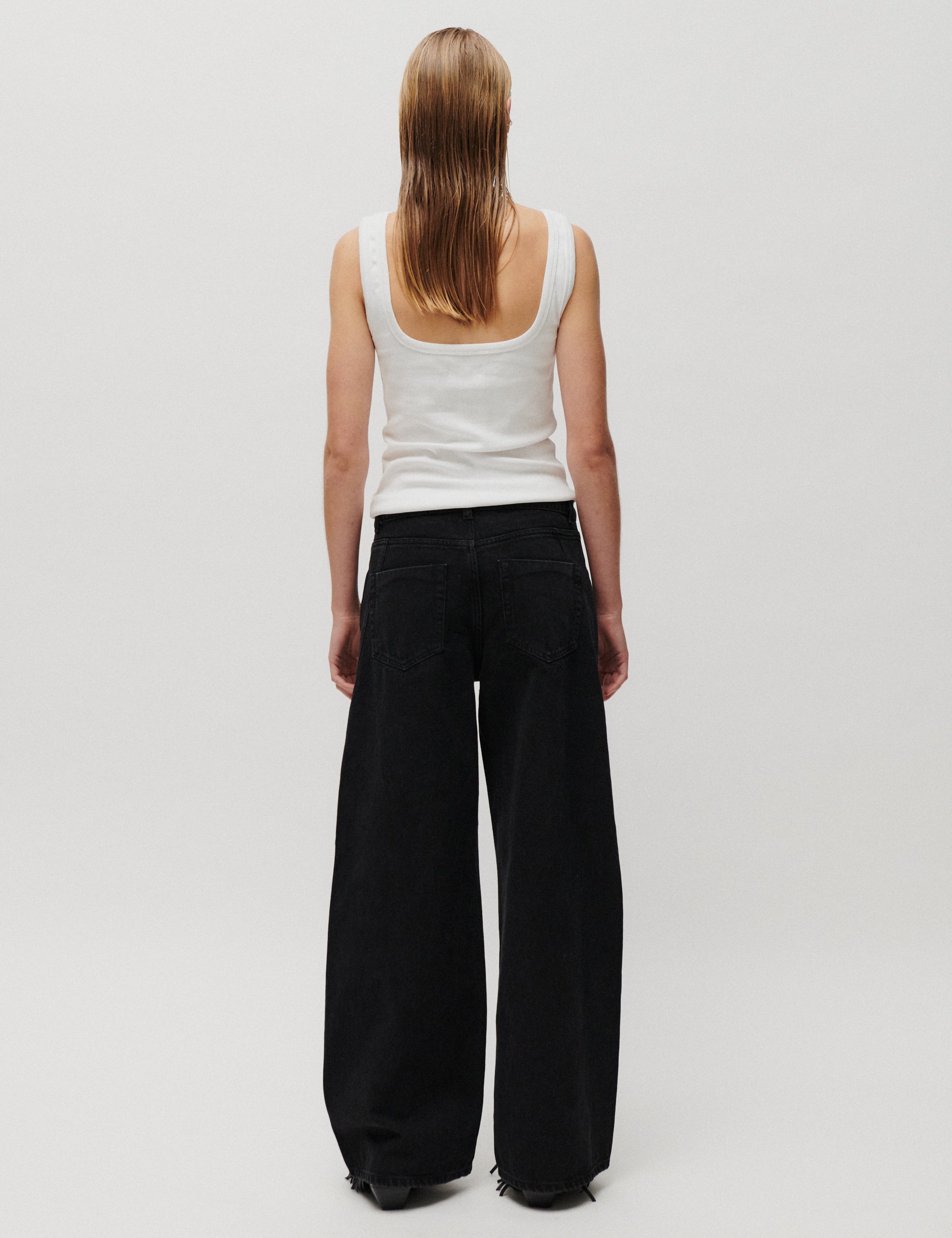 2NDDAY 2NDTyler - Black Wash Bukser D002 Black Denim