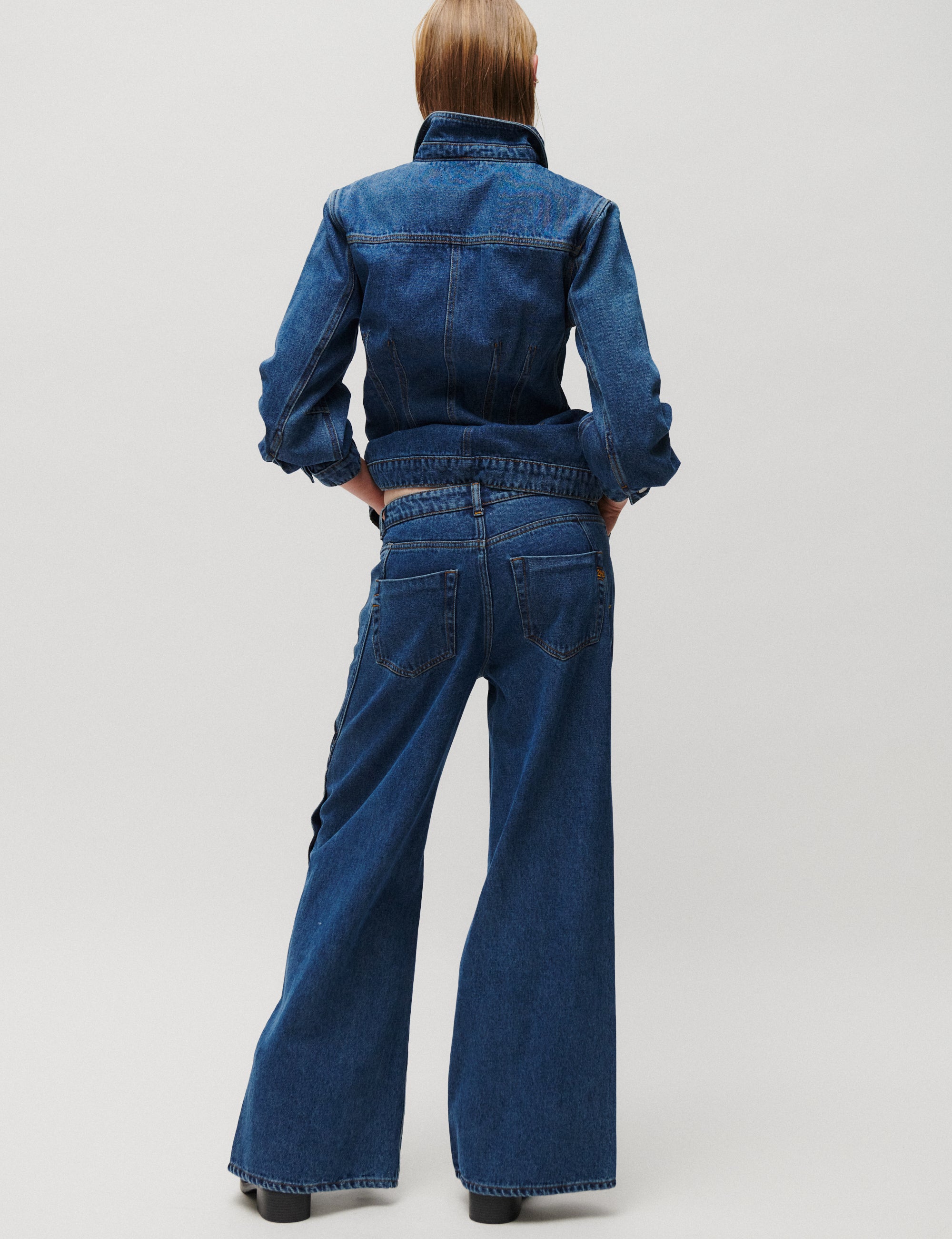 2NDDAY 2NDTyler - Midblue Wash Bukser D019 Mid Blue
