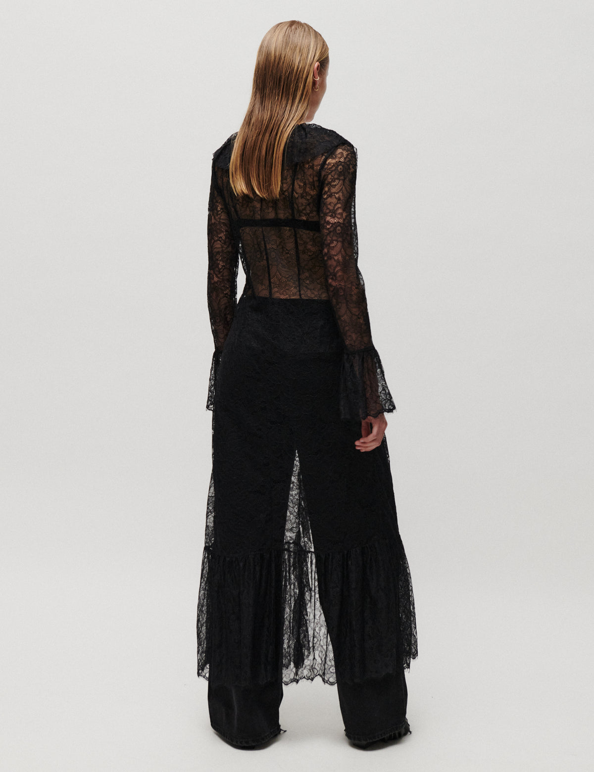2NDDAY 2NDWilletta - Refined Lace Kjole 190303 Black