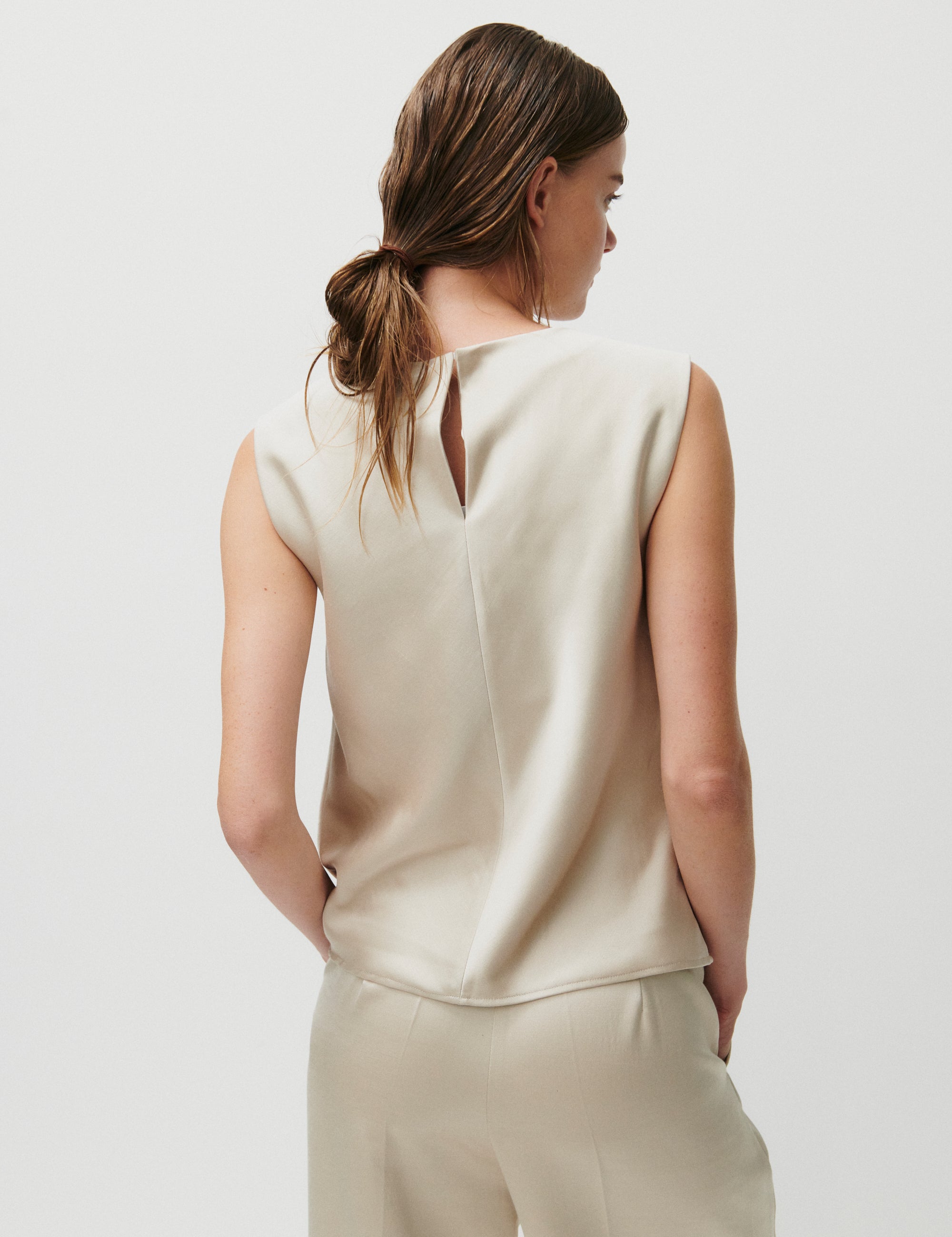 2NDDAY 2ND Amrose - Shiny Suiting Shirts & Blouses 141106 Peyote