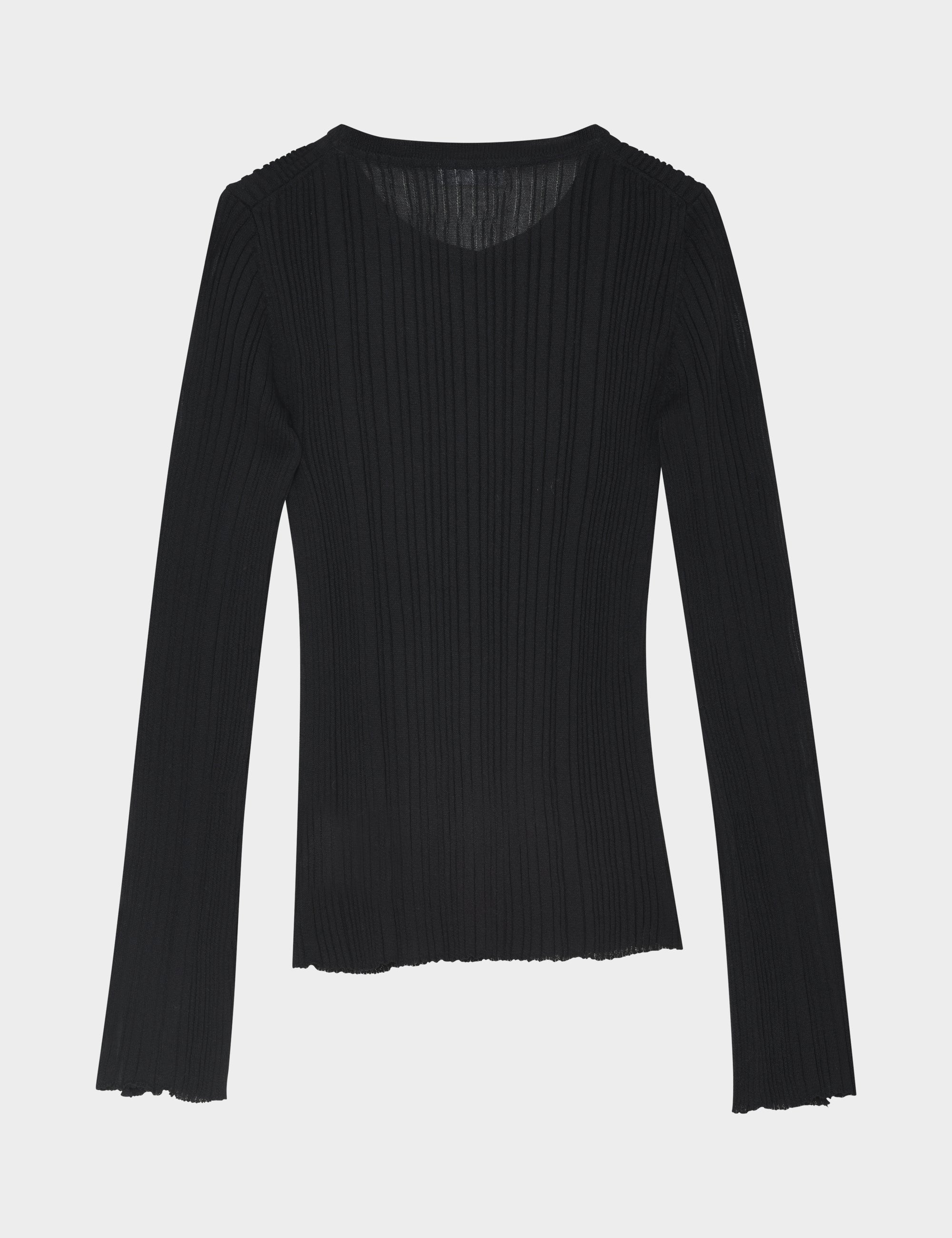 2NDDAY 2ND Cammy - Firm Shine Knit - Pullover Sweater 190303 Black