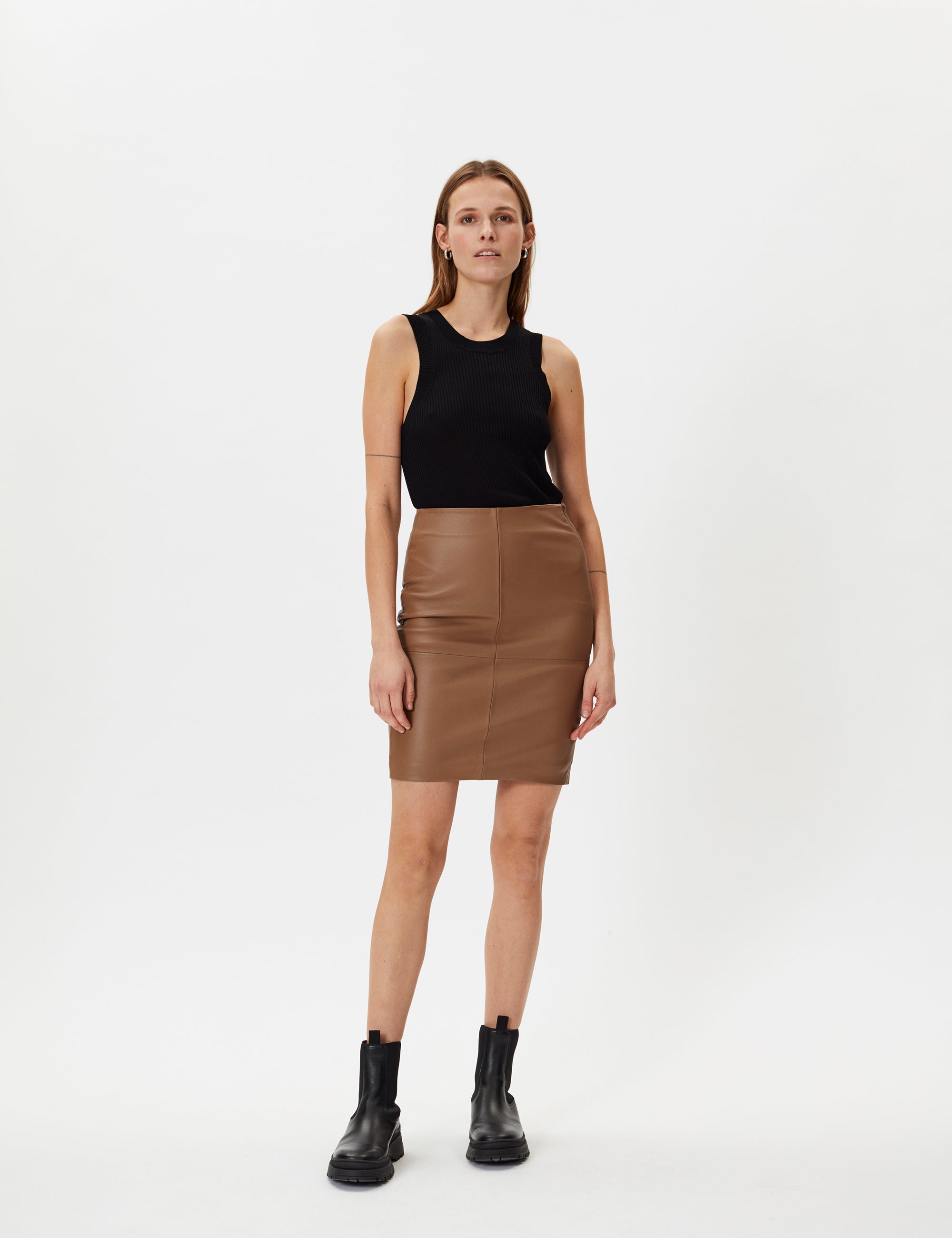 2NDDAY 2ND Cecilia Nederdel Skirt 10004 Golden Camel