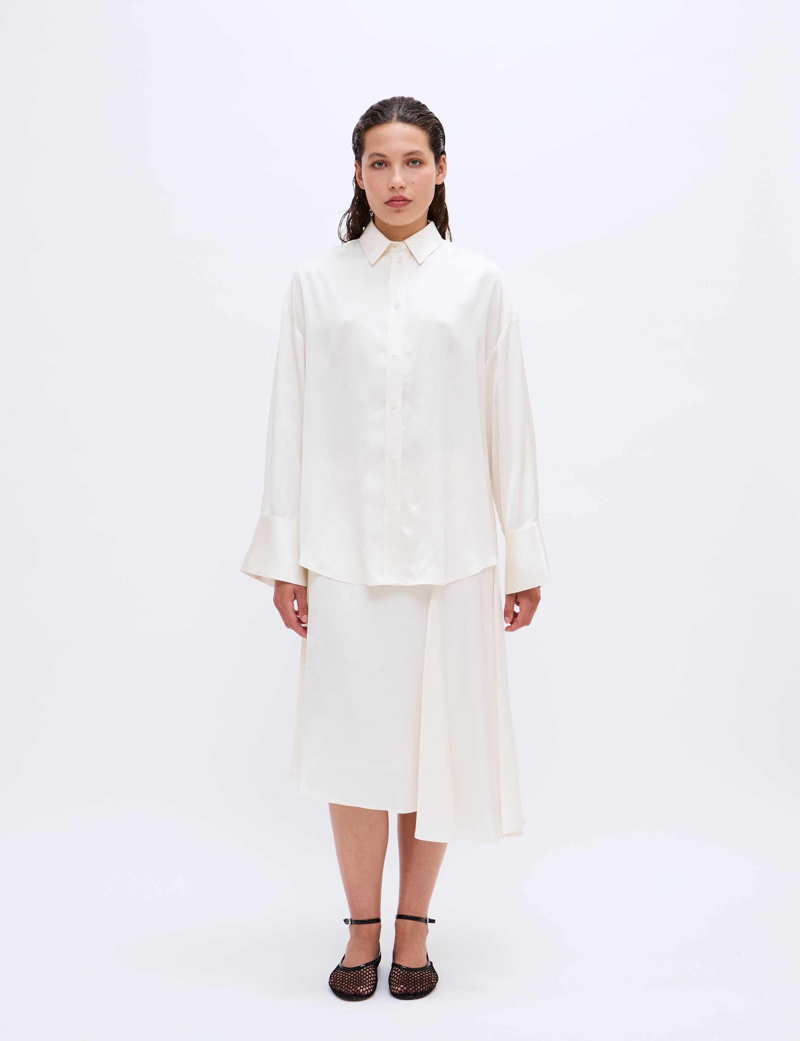 2NDDAY 2ND Clarose - Silky Viscose Shirts & Blouses 114801 TOFU