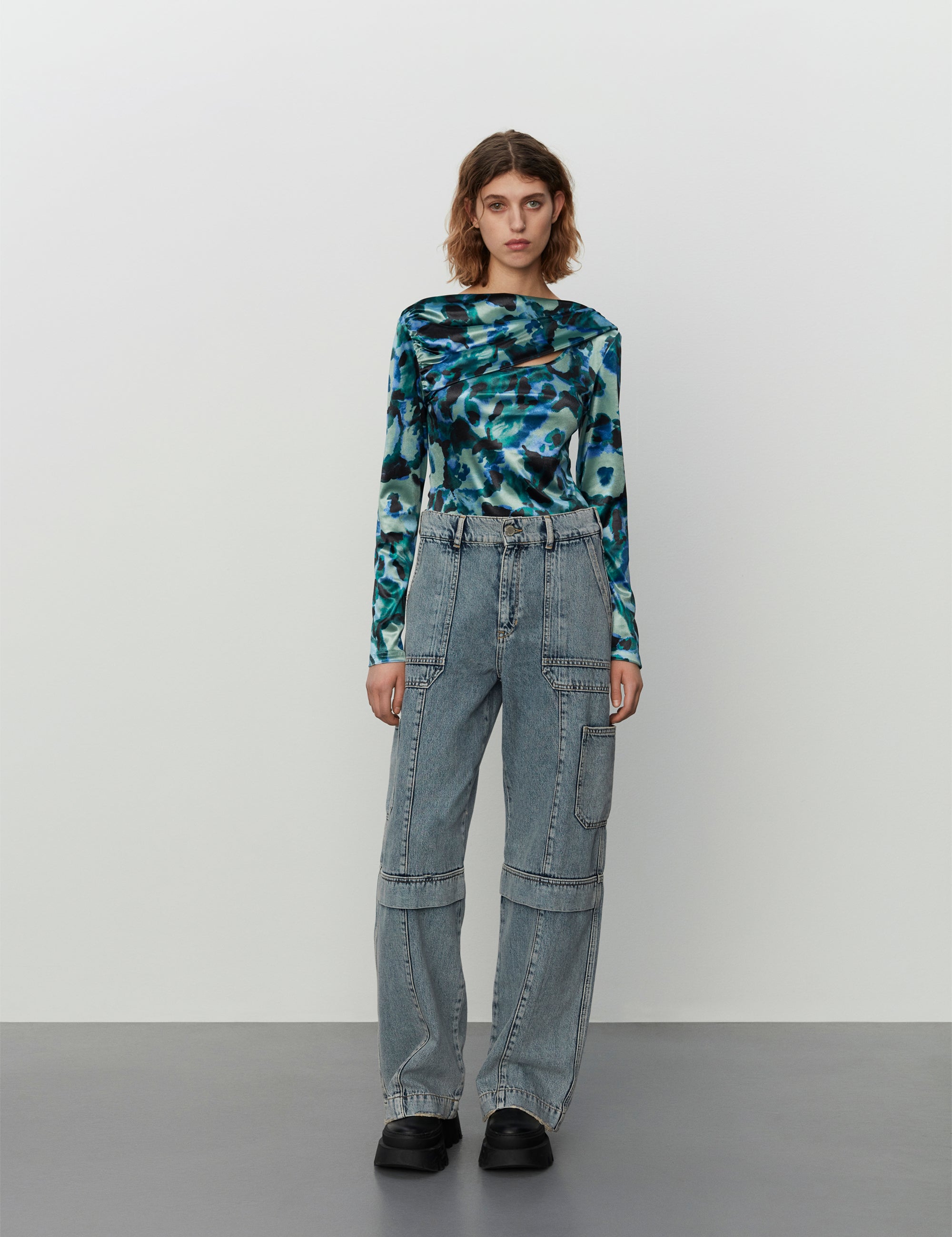 2NDDAY 2ND Edition Carto TT - Ocean Blue Denim Jeans D019 Mid Blue