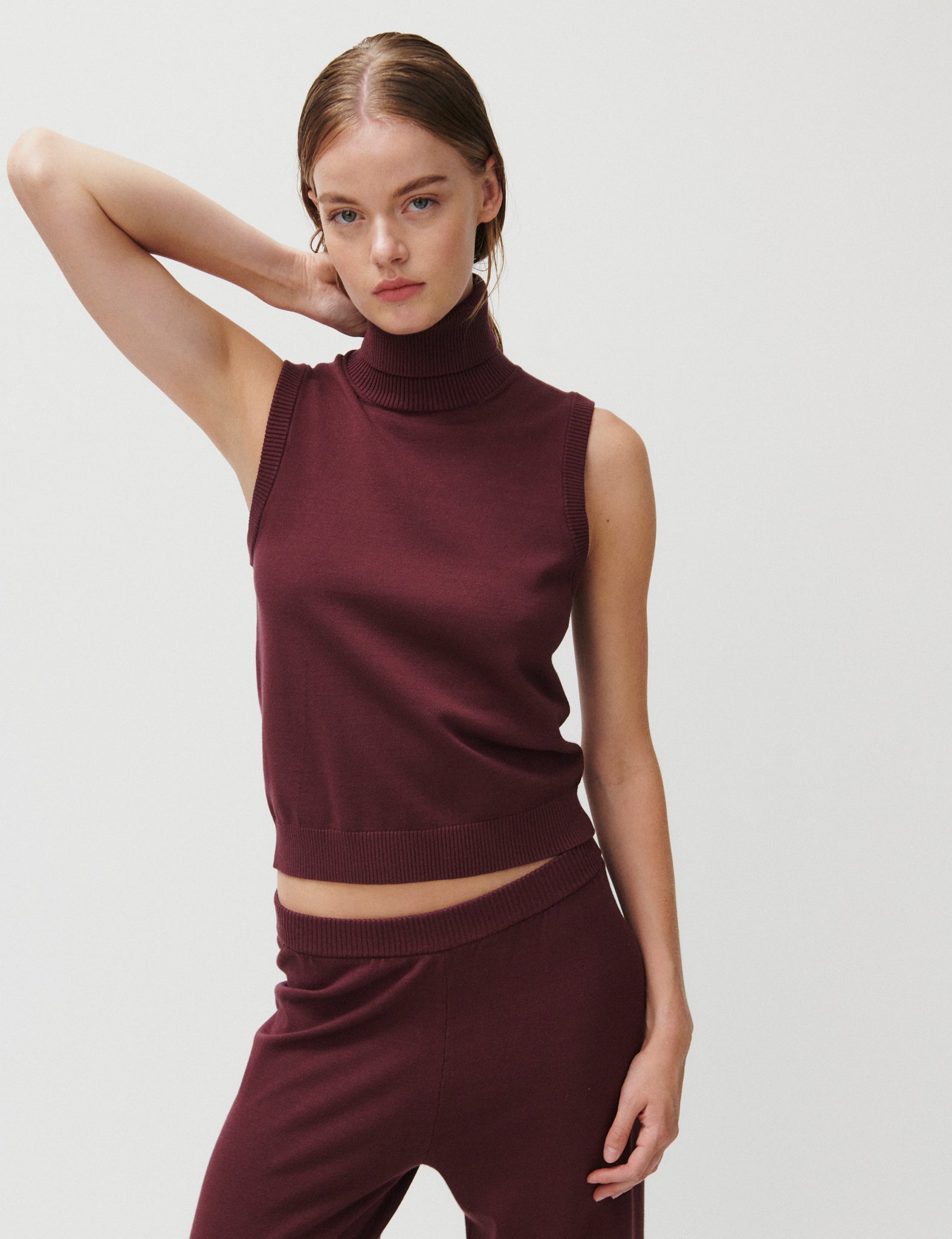 2ND Emerald - Viscose Knit - Catawba Grape