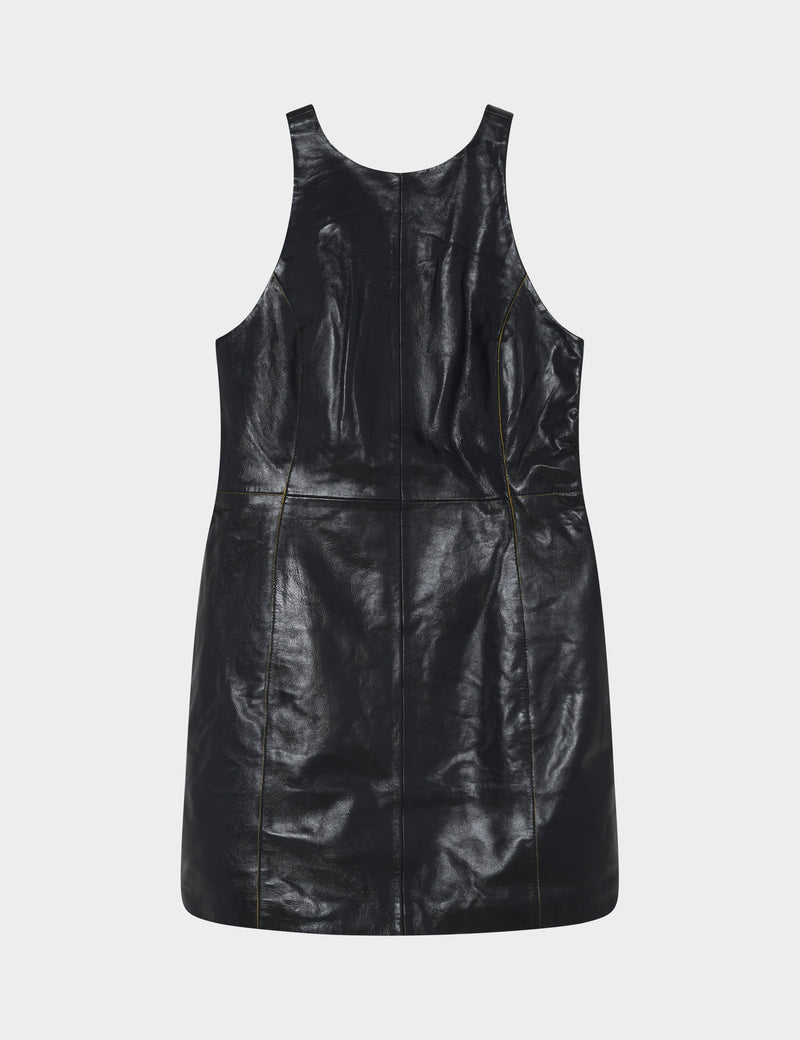 2NDDAY 2ND Frances - Leather Vision Dress 194007 Anthracite