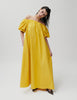 2ND Gia - Fine Crispy Poplin -Dress - Spicy Mustard