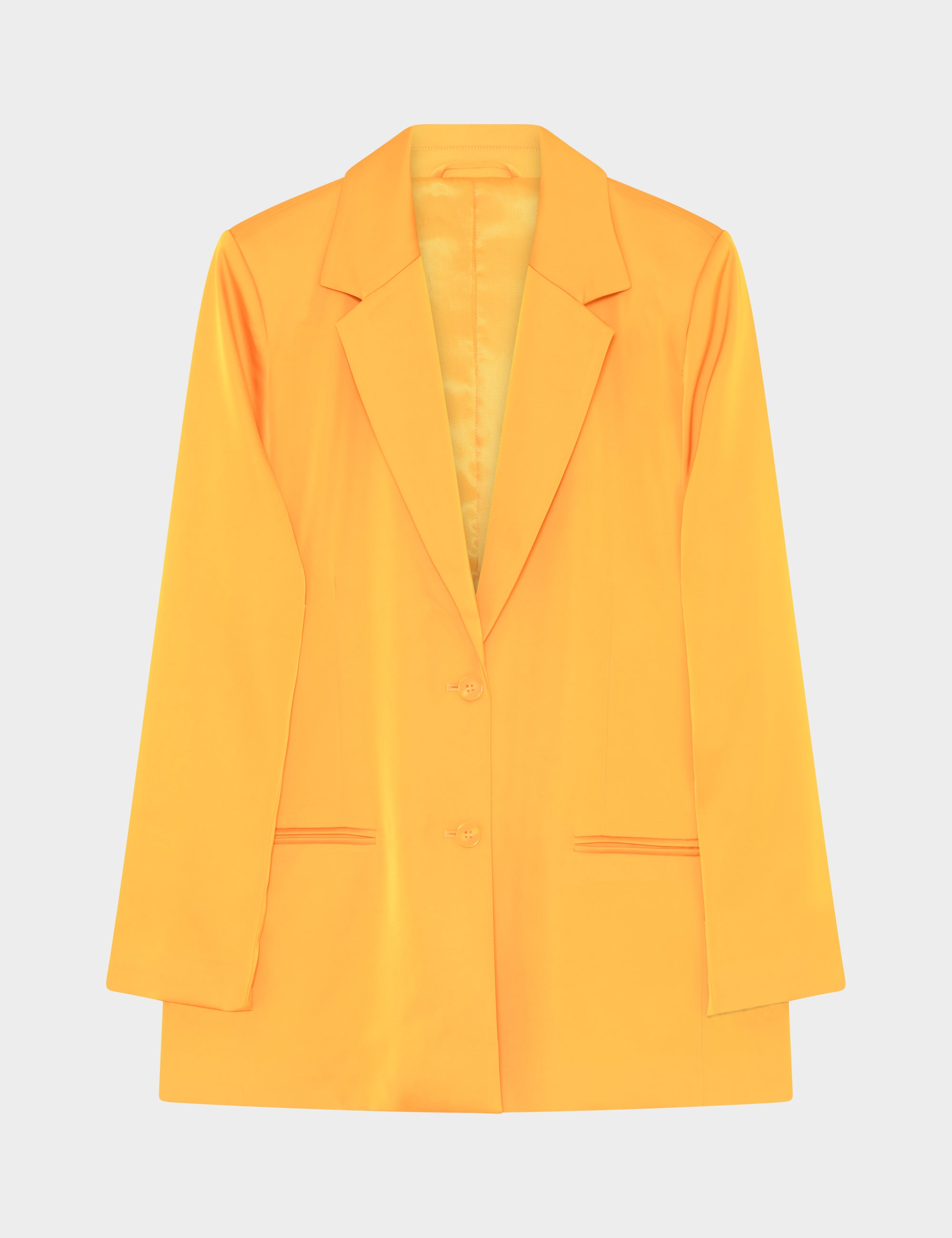 2NDDAY 2ND Harru - Heavy Satin Blazer 141064 SAFFRON