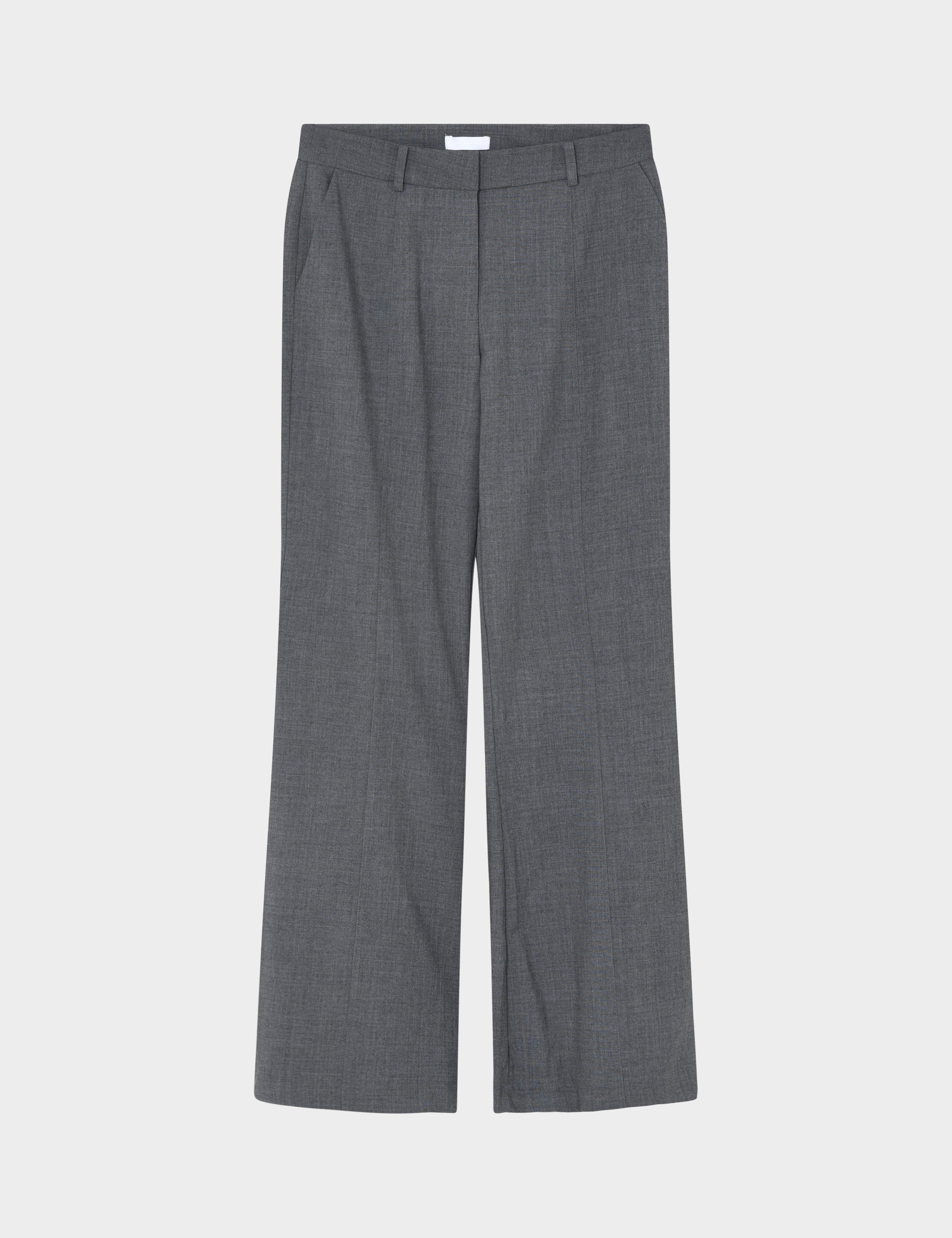 2NDDAY 2ND Hattoria - Melange Suiting Bukser 420129 Light Grey Melange