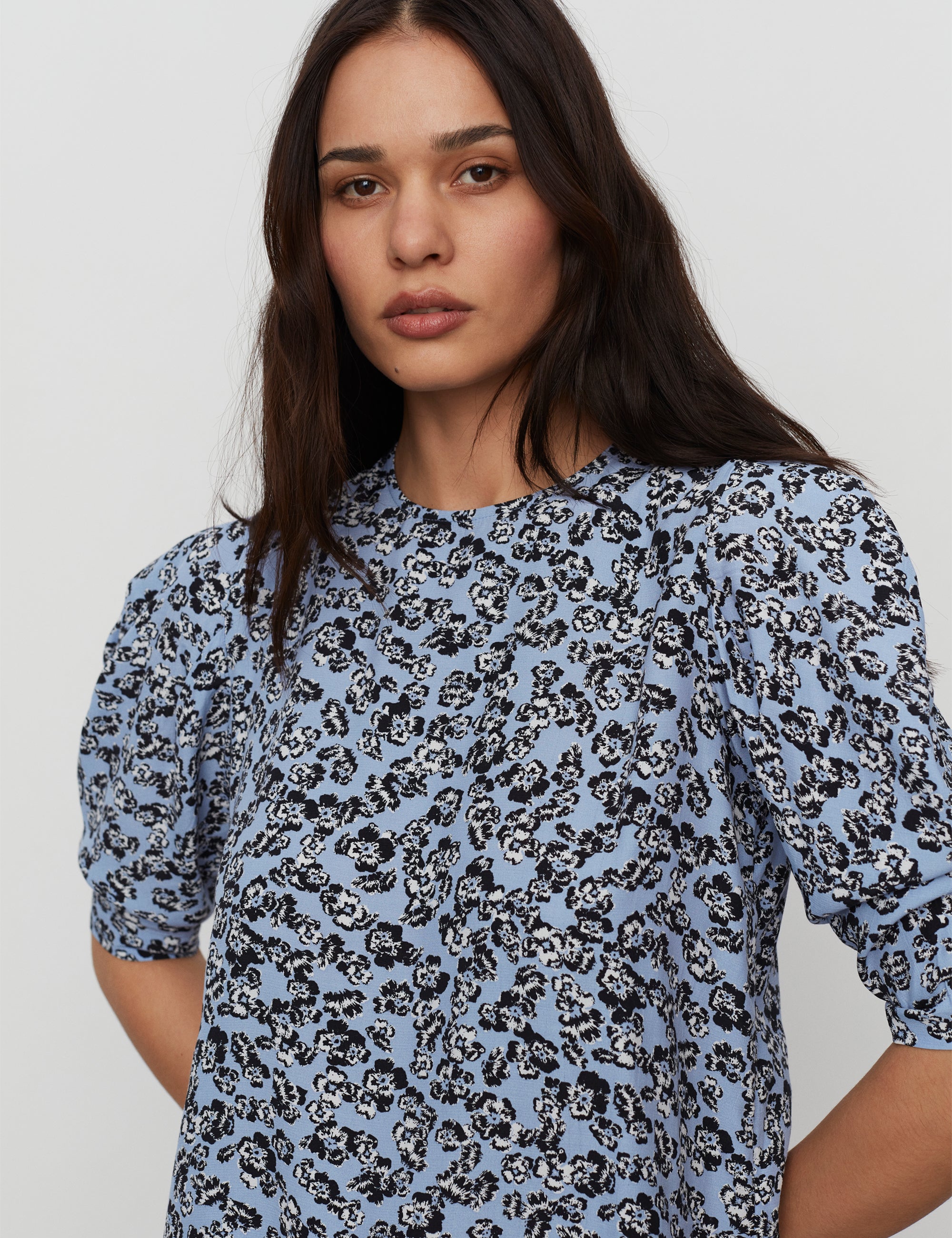 2NDDAY 2ND Henrietta Shirt Shirts & Blouses 420052 Blossom Blue