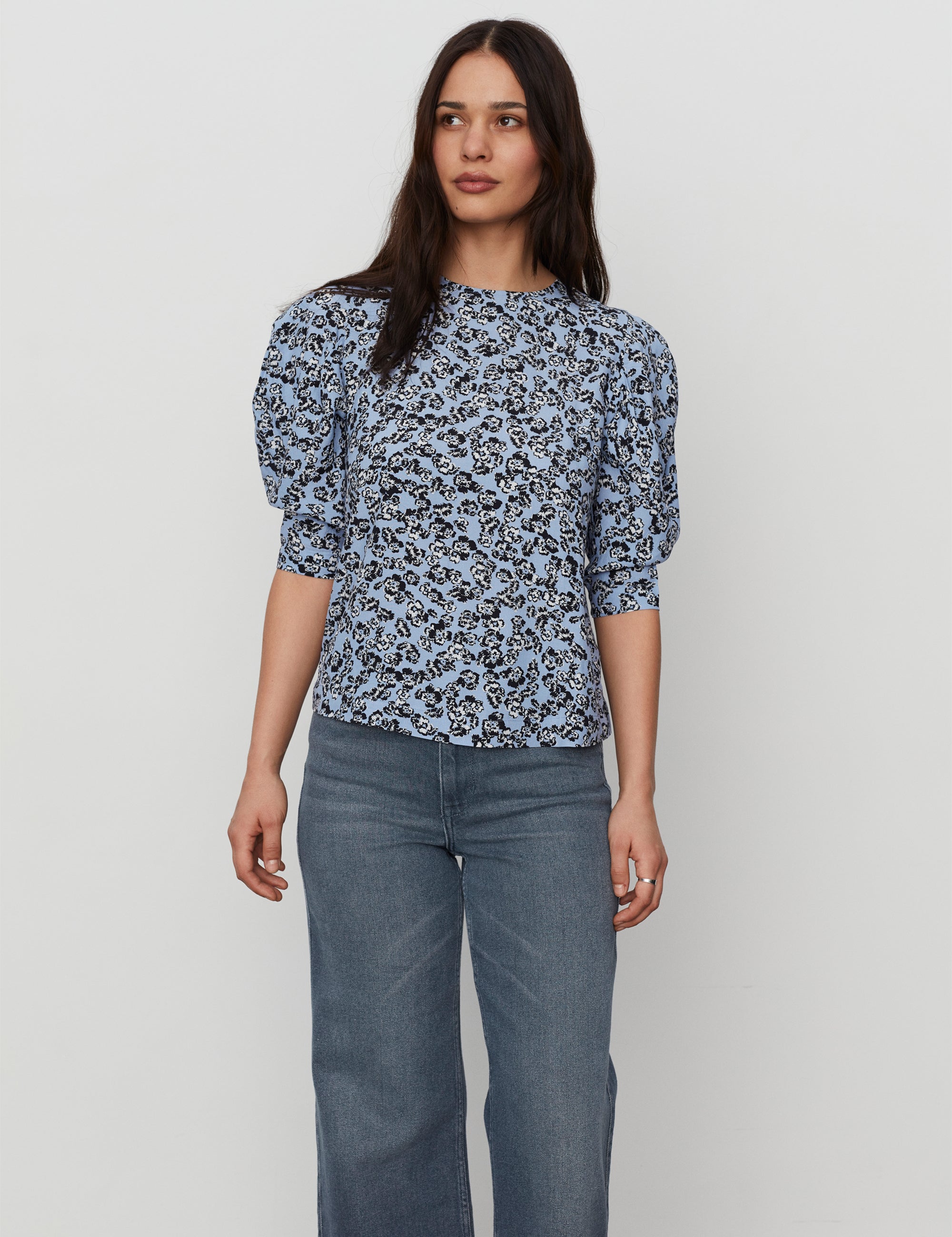 2NDDAY 2ND Henrietta Shirt Shirts & Blouses 420052 Blossom Blue