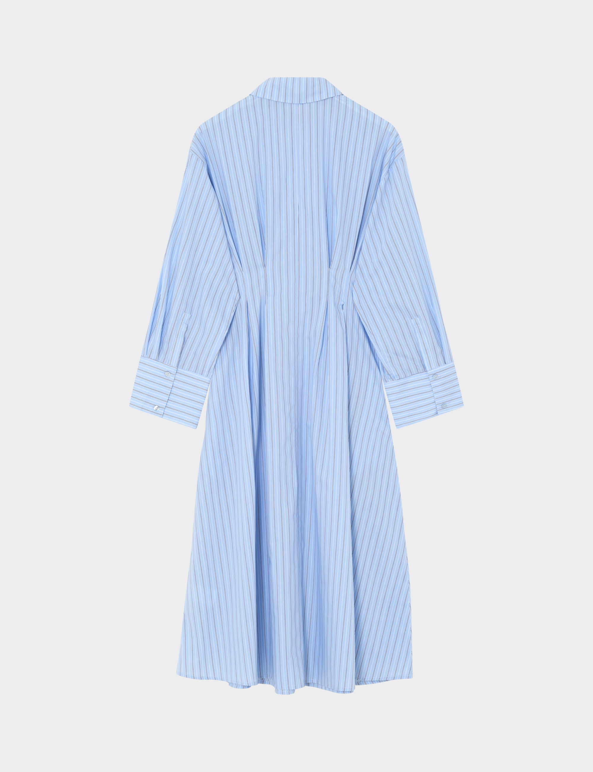 2NDDAY 2ND Jamies - Fall Shirting - Kjole Kjole 420159 Cash Blue Stripe