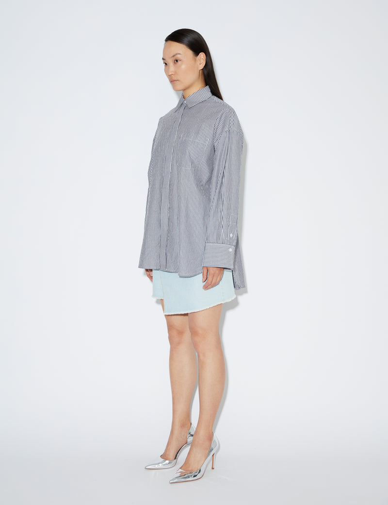 2NDDAY 2ND Jemma - Daily Lines Shirts & Blouses 420119 Soft Stripe Anthracite