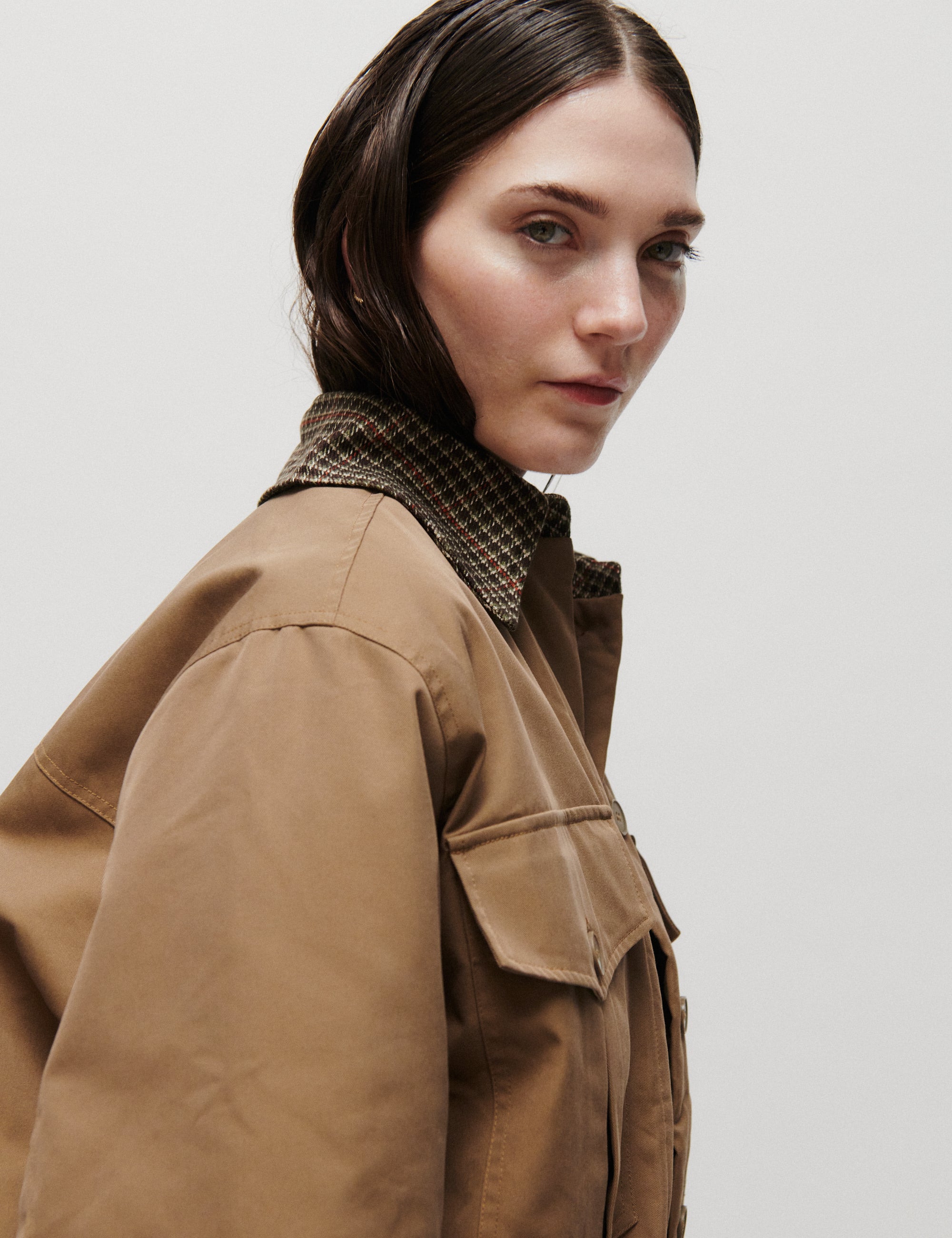 2NDDAY 2ND Juri - Spring Trench - Jakke Jakke 180523 Winter Moss