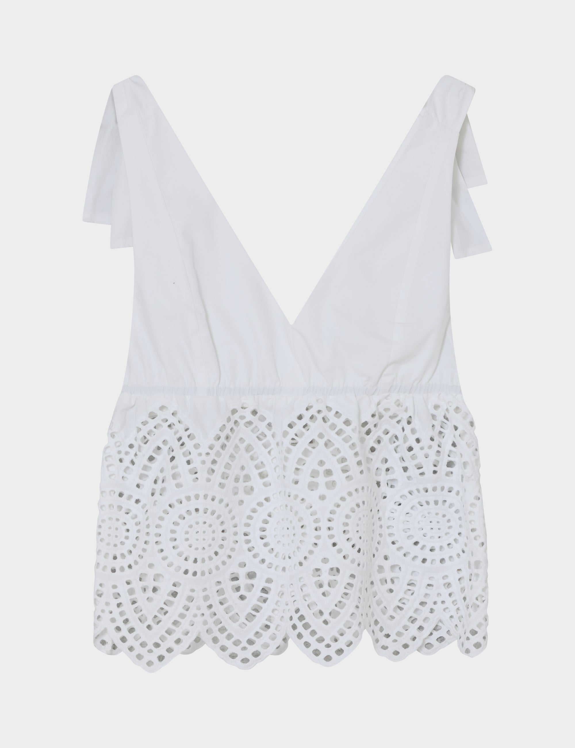 2NDDAY 2ND Kuna - Poplin Charm Tops & T-Shirts 114001 Brilliant White