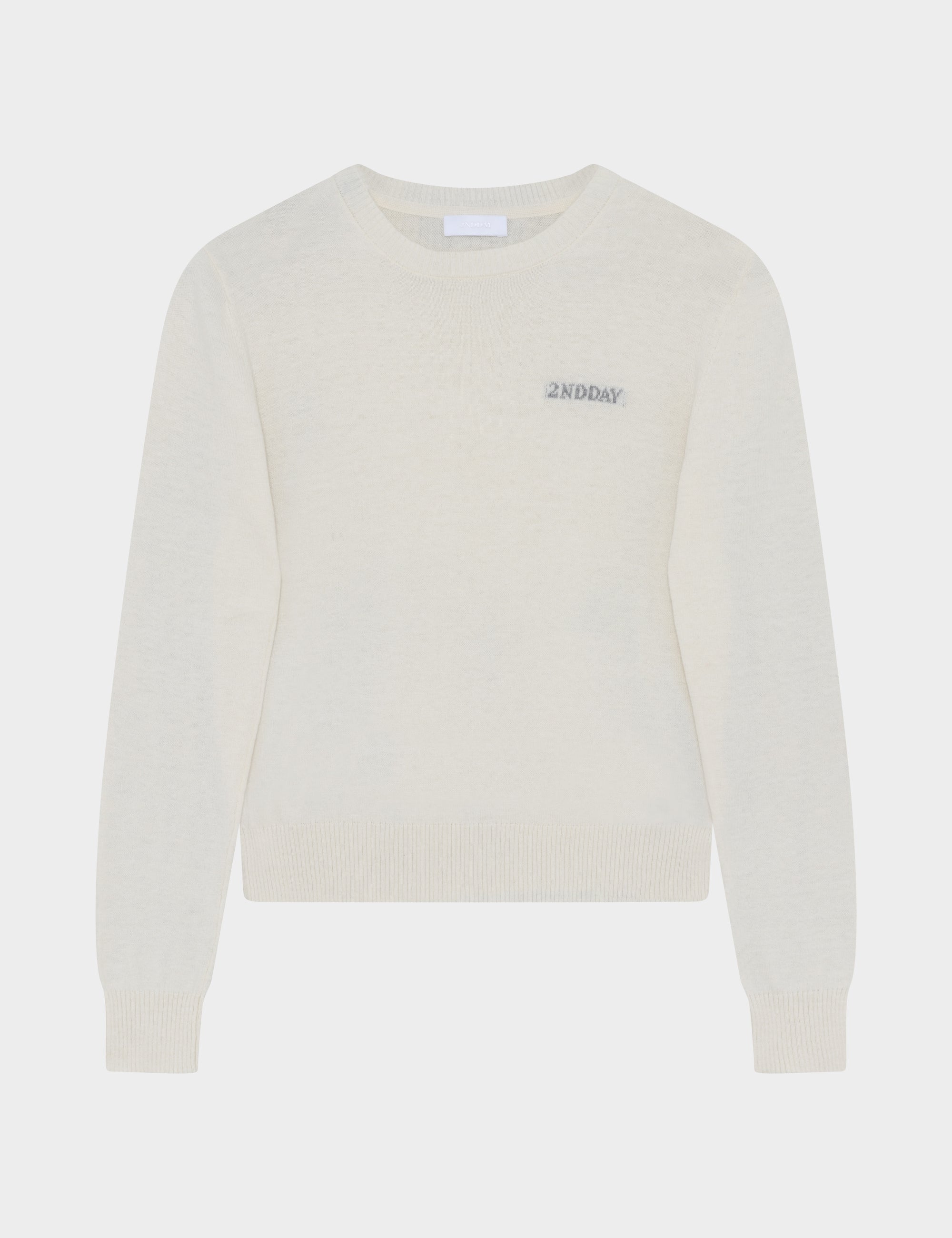 2NDDAY 2ND Lance - Soft Wool Blend Sweater 114801 TOFU