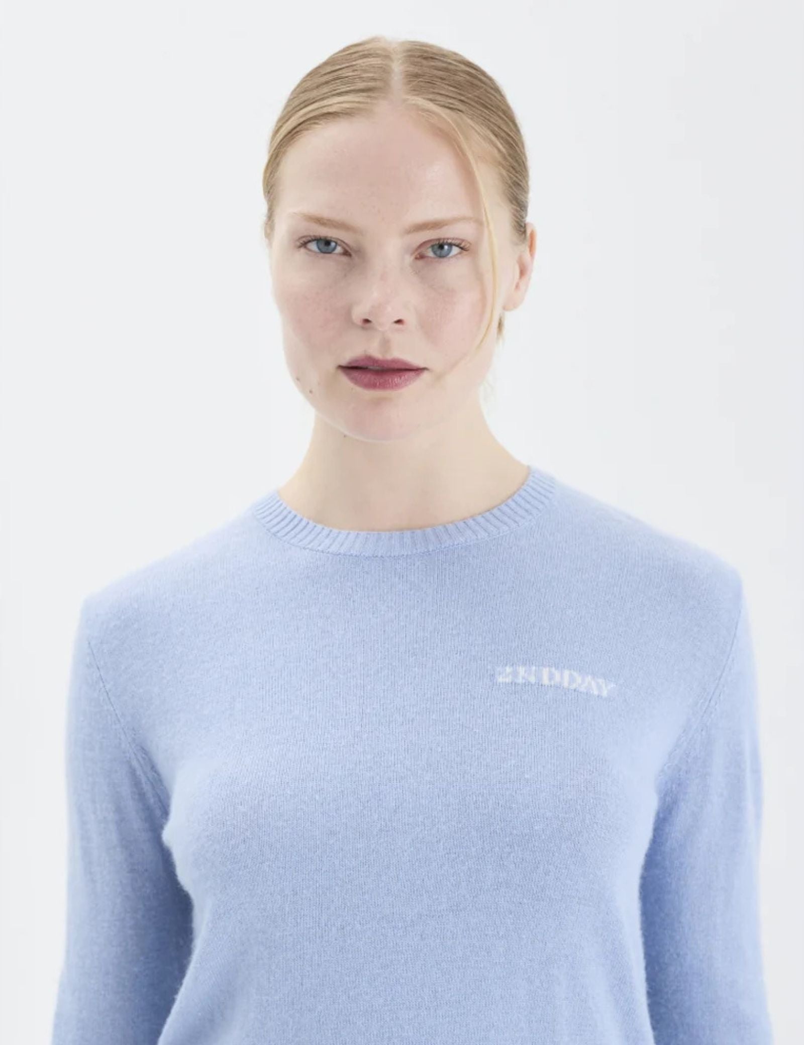 2NDDAY 2ND Lance TT - Soft Wool Blend Pullover 144112 Skyway