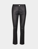 2ND Leya - Refined Stretch Leather - Meteorite (Black)