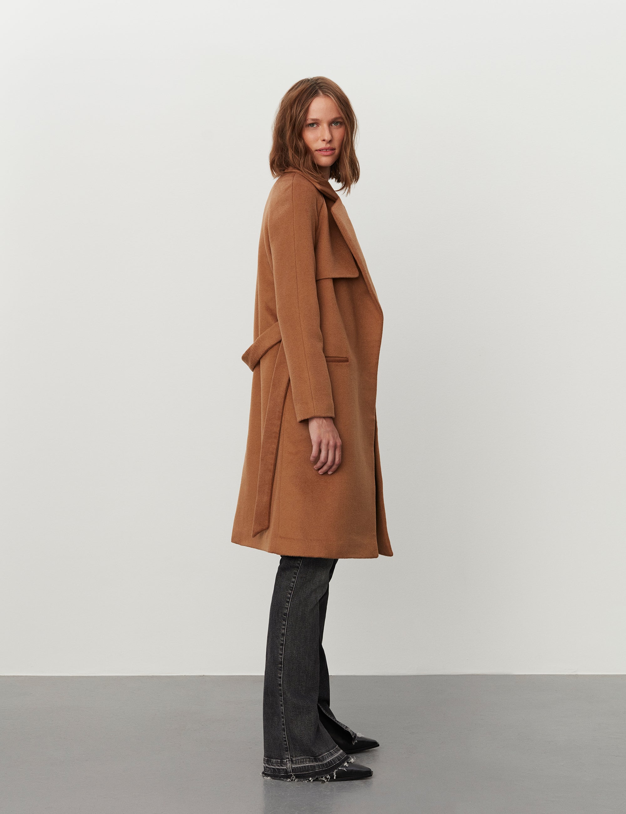 2NDDAY 2ND Livia Frakke Coats 10004 Golden Camel